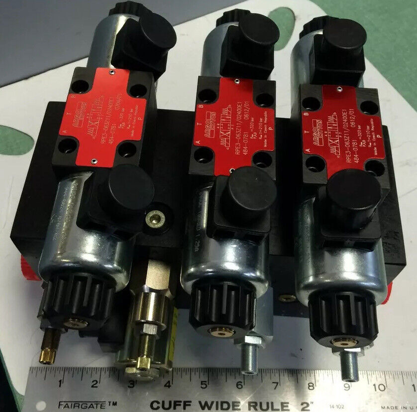 New Argo Solenoid Valve 120Vac 60Hz 320Barmax And Block Rpe3-063Z11/02400E1,Bw