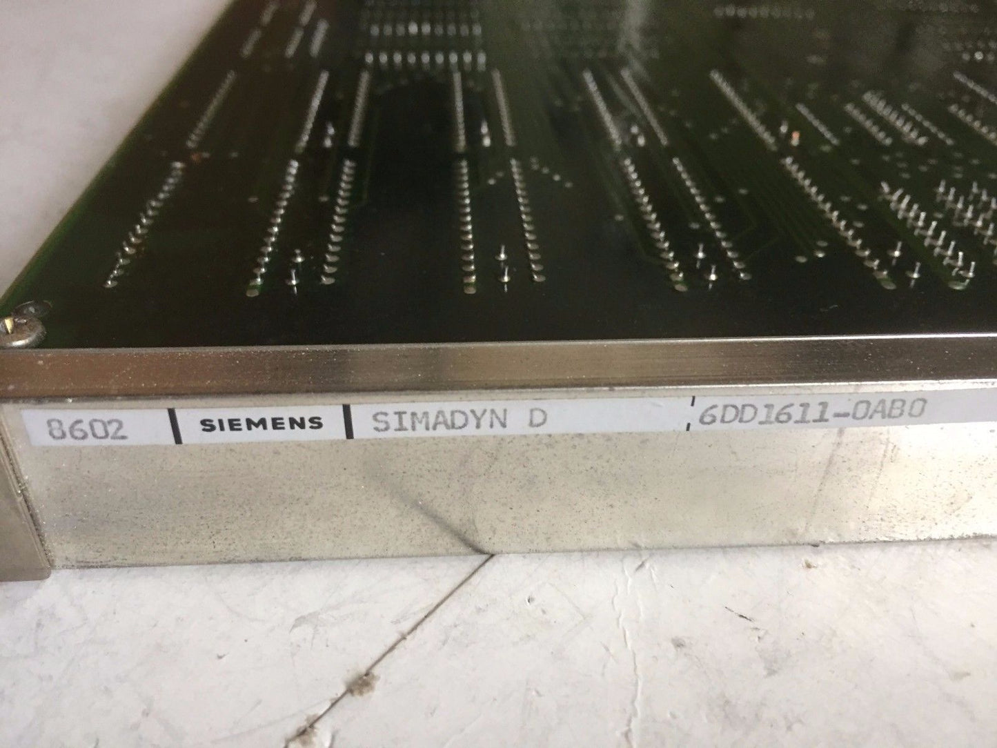 Siemens 6Dd1611-0Ab0 Module,Siemens Simadyn D / Mm1 6Dd1611-0Ab0,Ae