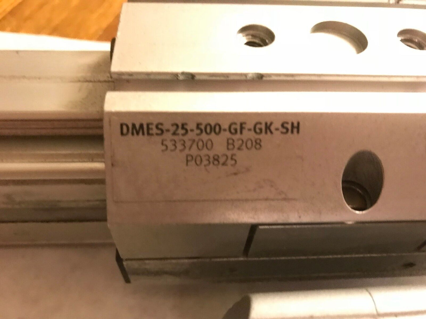 Festo Dmes-25-500-Gf-Gk-Sh Linear Actuator,Festo Emms-As-55-S-Ts Servo Motor,Bb