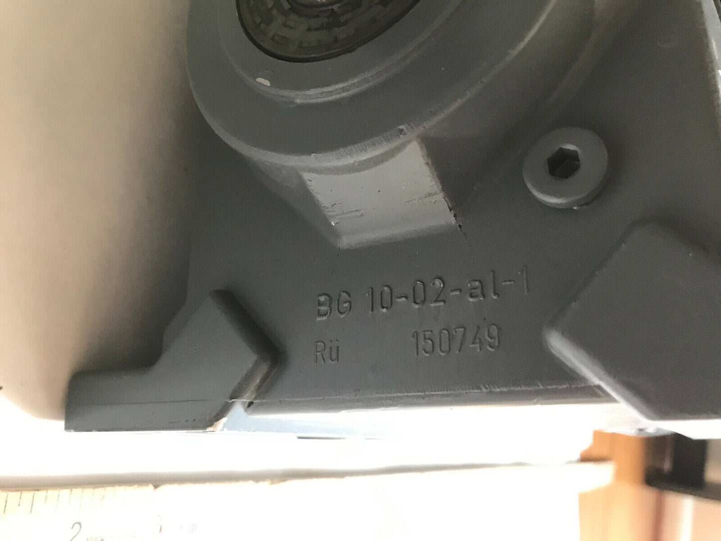 New Danfoss Bauer Bg10-11/D08ma4/Am 3Phase Motor,1Hp,1680Rpm,Bg 10-02-Al-1,Th