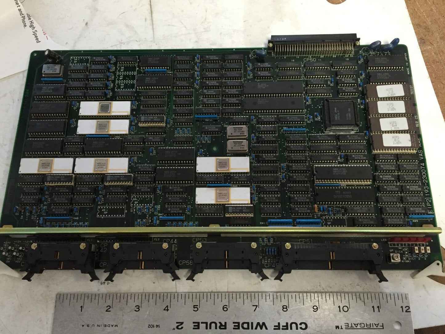 Nec 193-250074-C-03,Eip2 193-230074 Vas Aae Cnc Control Tg3107 Board,Sl