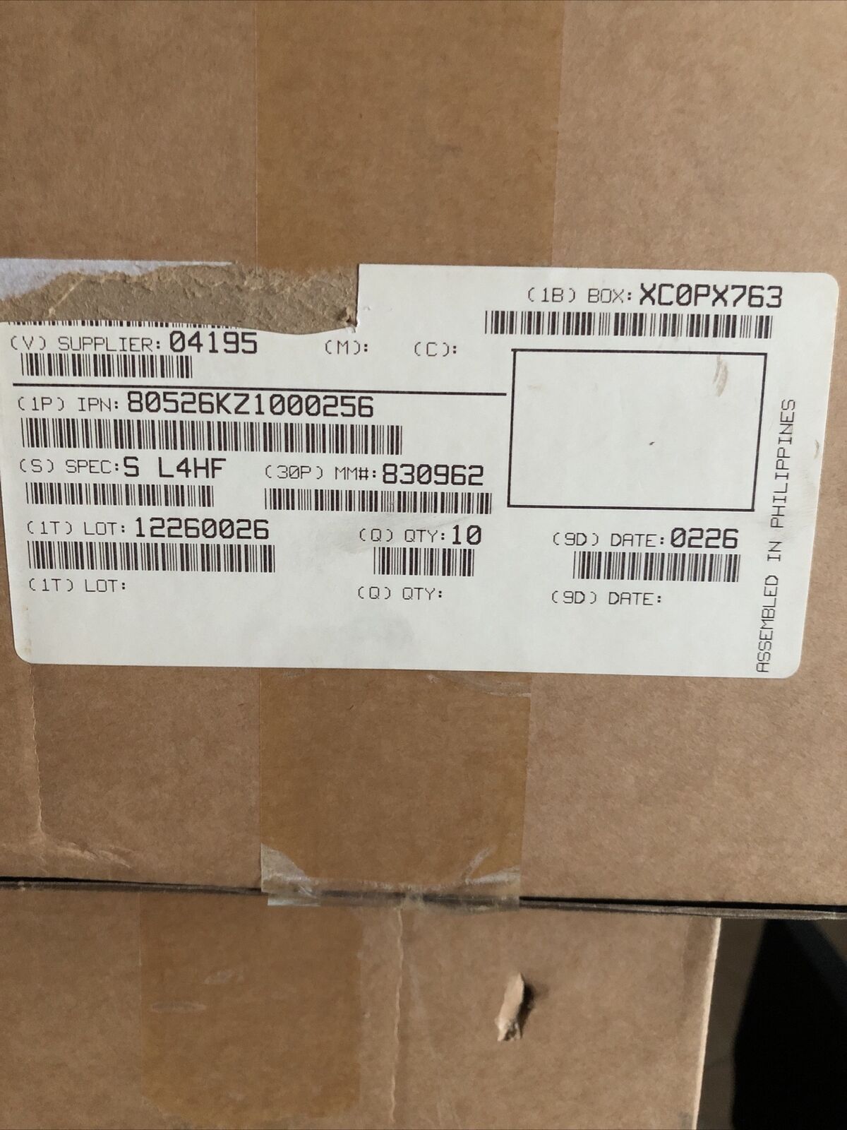 Lot 2 Intel 1000/133/256 S2 5/12V Sl4hf,Microprocessor,Intel Pentium Iii Xeon,Fi