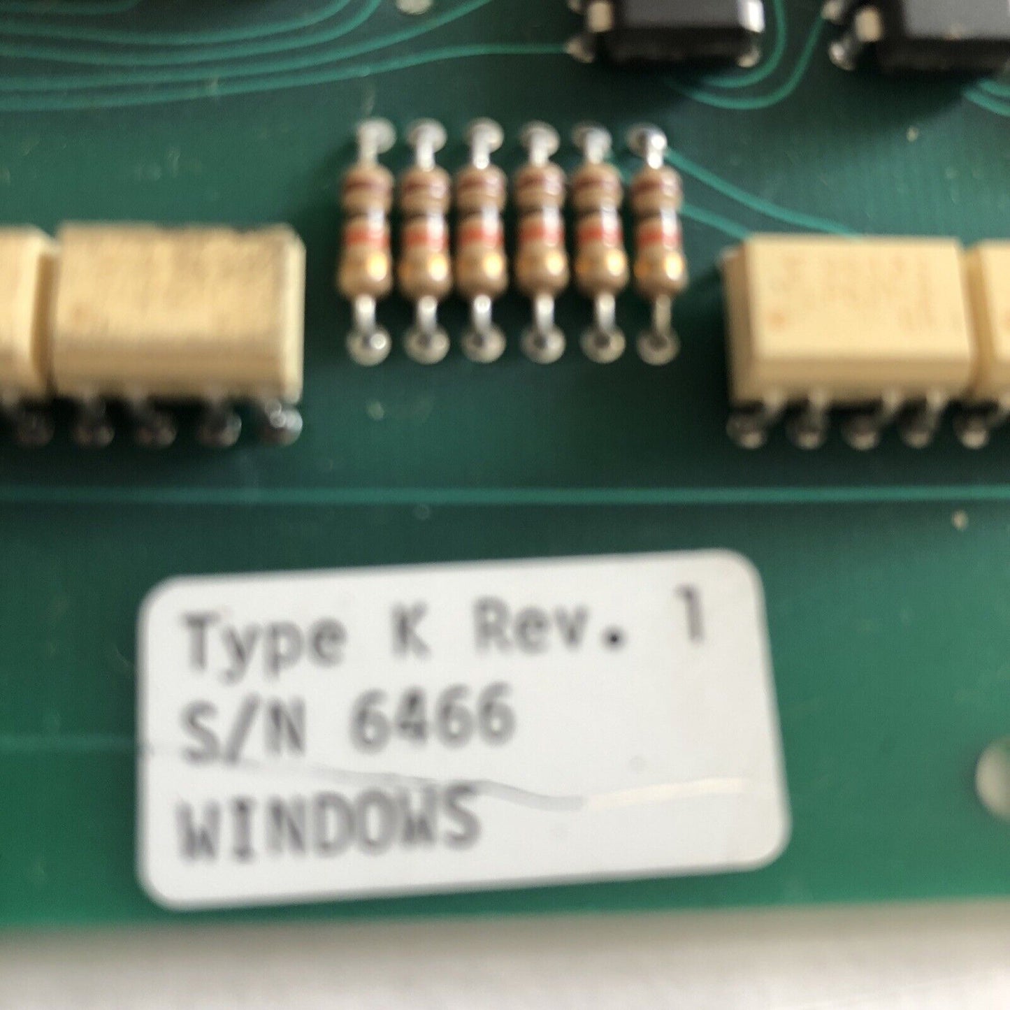 Windows Type K Rev.1 Ac/A 17/97 94V0,386At Windows,Bw