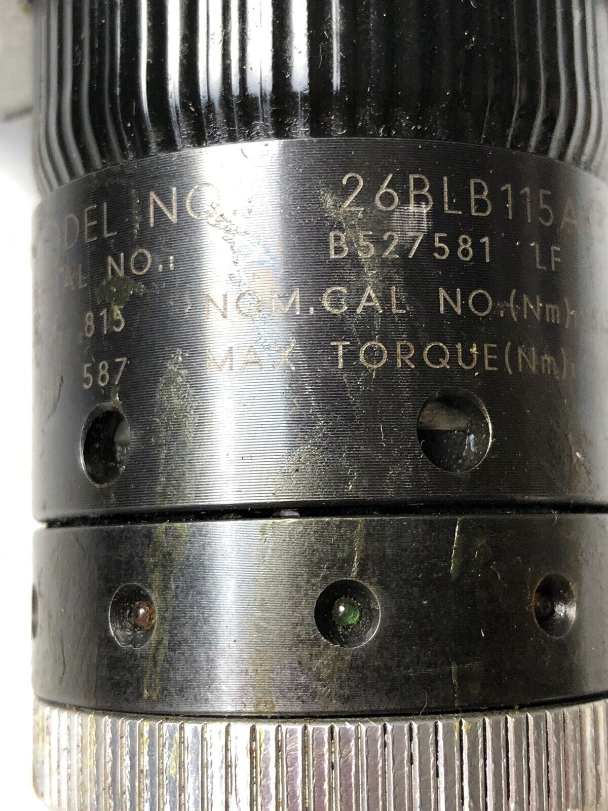New Gardner-Denver 26Blb115al3 Electric Nutrunner,B527581 3/8" Drive, Rpm 815,Aq