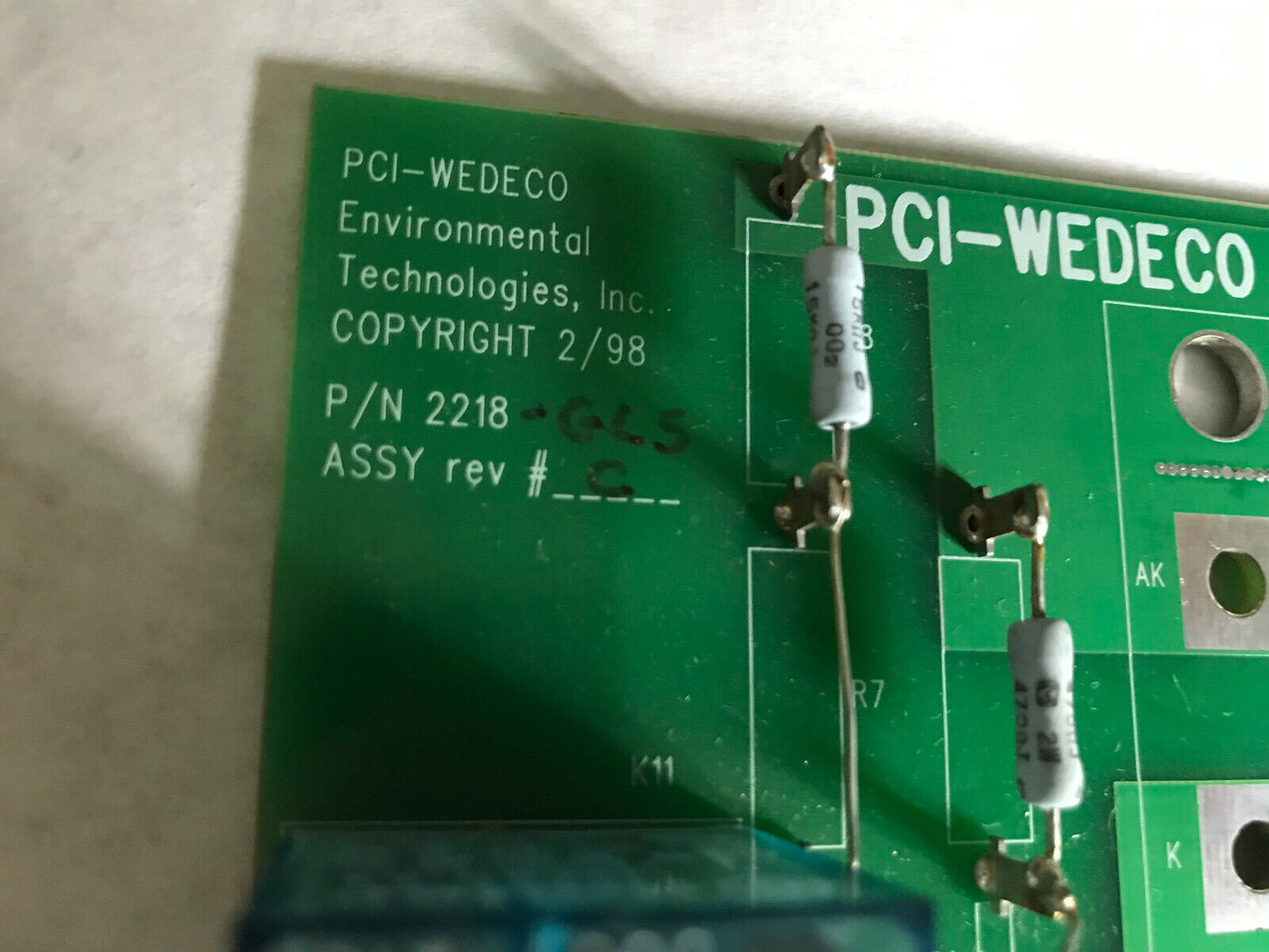Pci Wedeco 2218, 2218-Gl5 Inverter Board System,2218-Gls,Ac