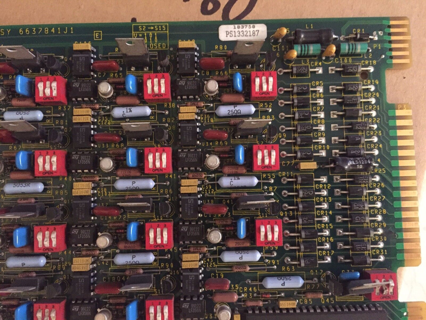 Bailey Imas001 Output Module Analog Slave 14Point Infi-90,6637841J1, P0914qn,Fb
