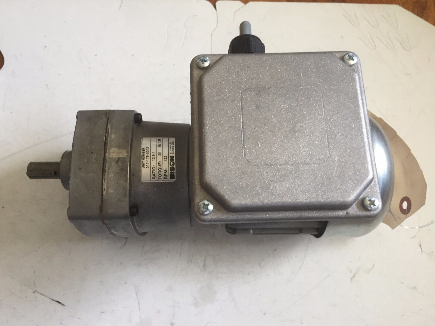Bison 151-640-1016,017-175-0013 Ac General Purpose Motor, 460V,Cw