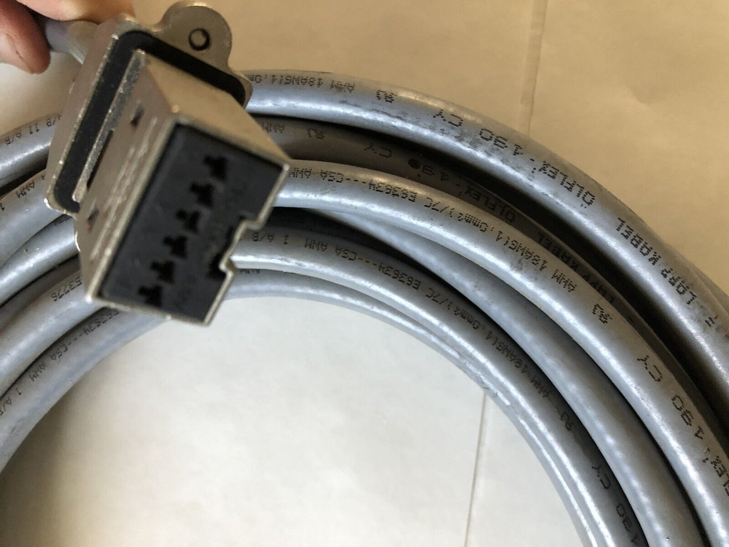 New Intercon Robotic Machine Cable Assembly Cordset Gmp-001-020 Hf,E63634,Ev