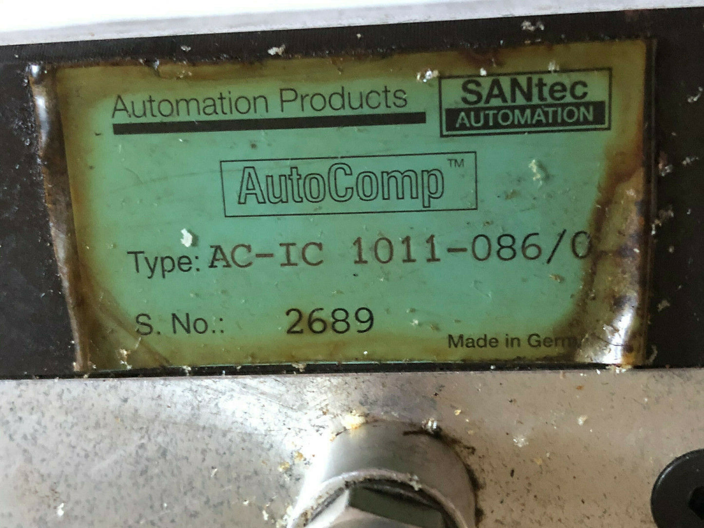 Santec Automation Ac-Ic 1011-086/0 Spindle Motor,Santec Ac-1C 1011-086/0,Tl