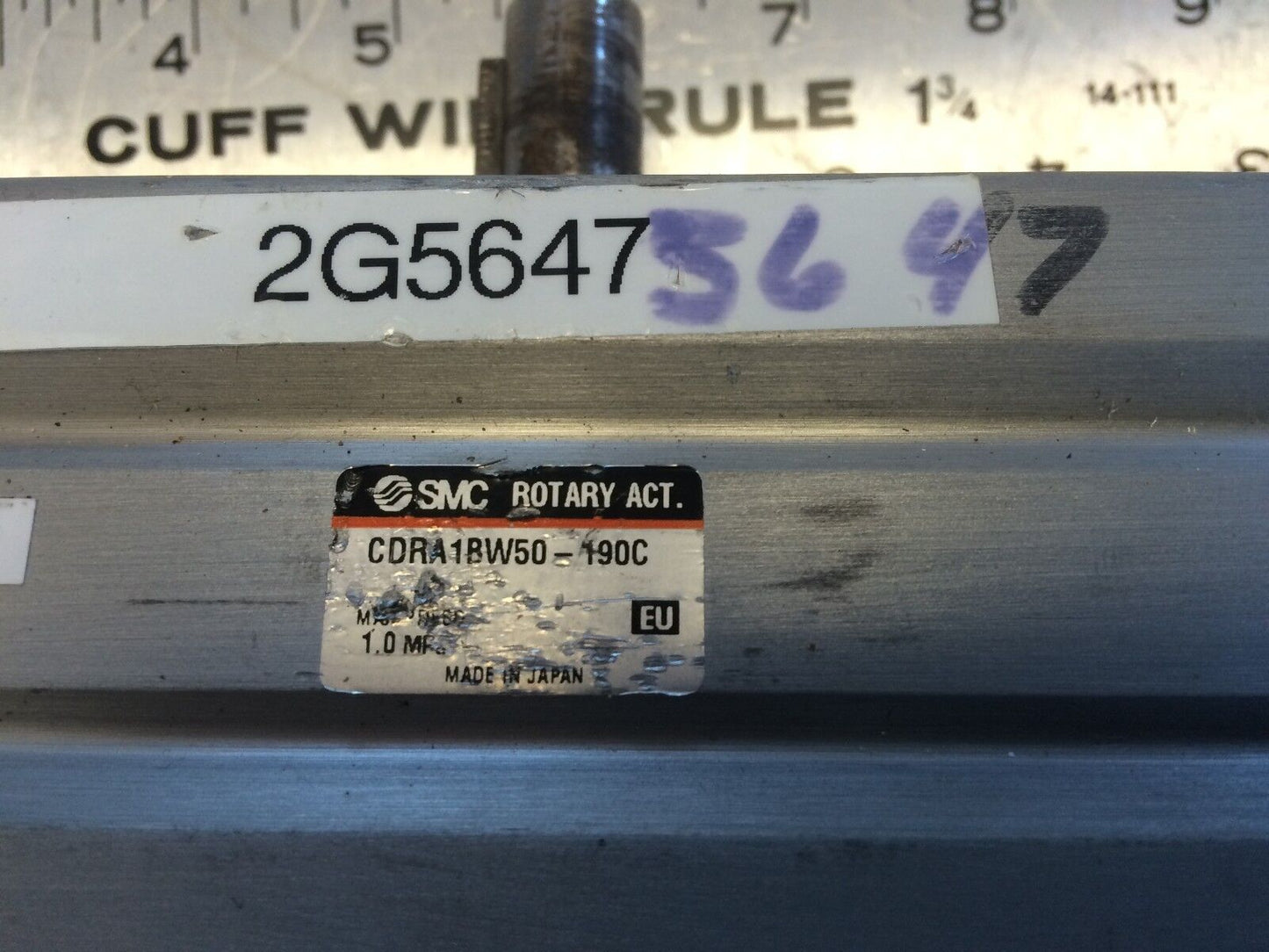 New Smc Cdra1bw50-190C Actuator, Rotary, Sw Capa *Lqa,Ex
