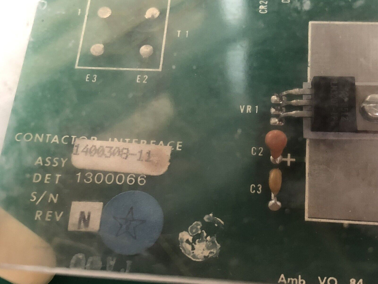 Pertron 1400308,1400308-11,Det 1300066 Fire Pulse Contactor Interface Board,Dd