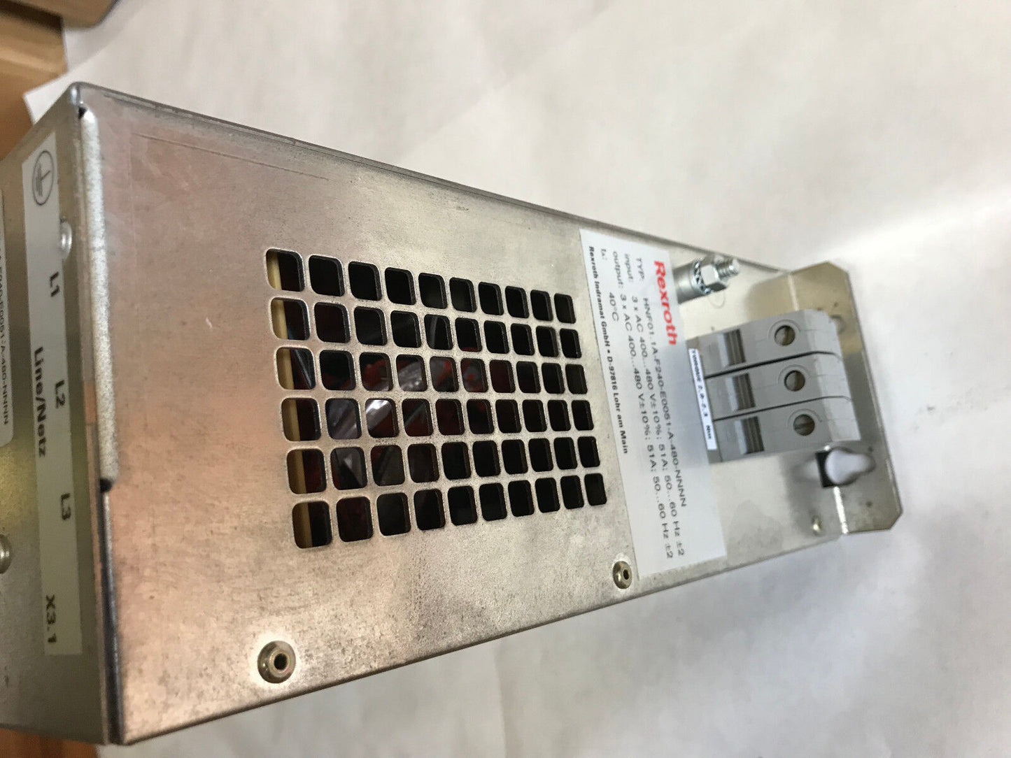 Rexroth Hnf01.1A-F240-E0051-A-480-Nnnn Indra Drive Line Filter Intradrive,Sb