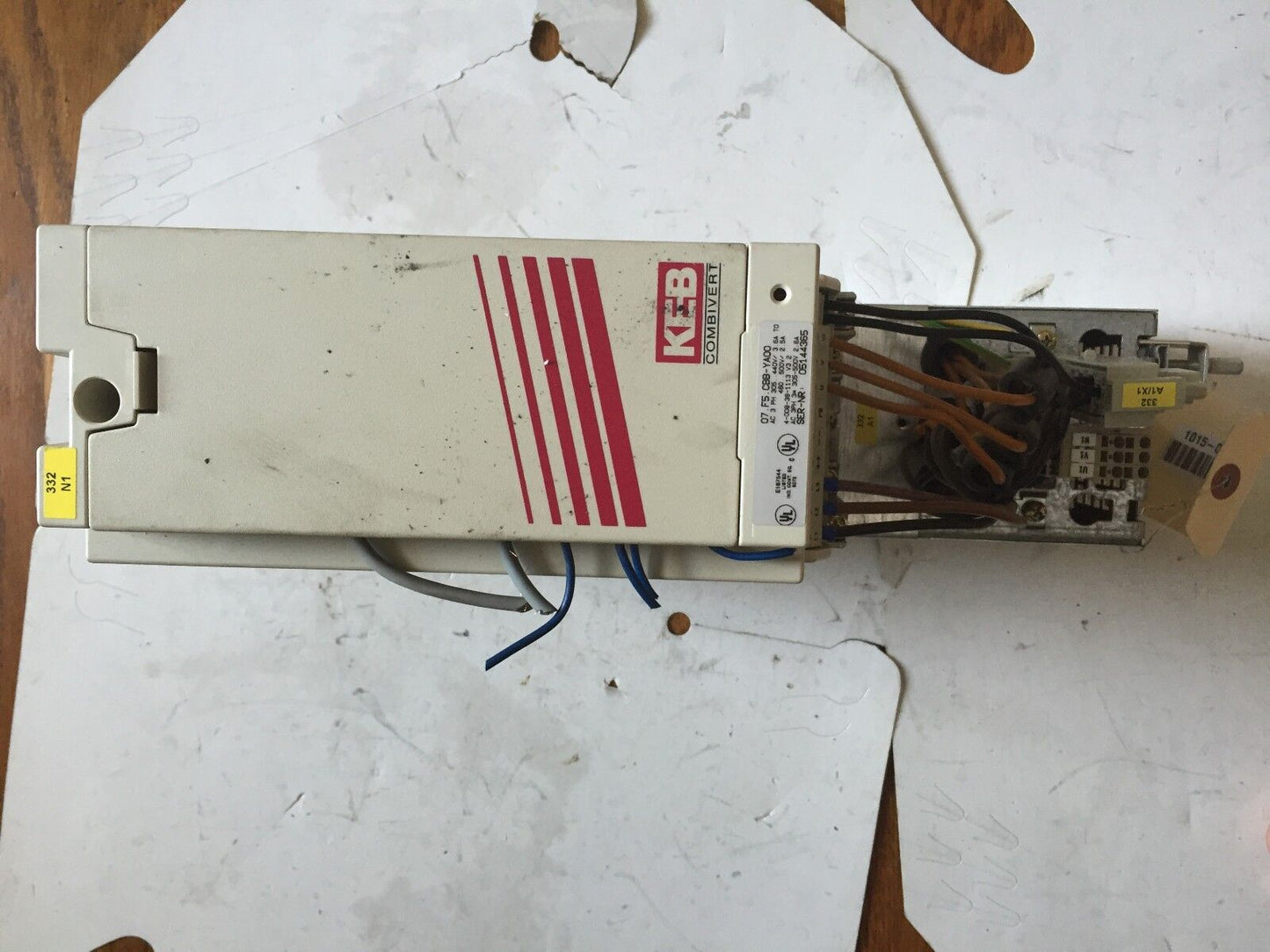 Keb 07.F5.Cbb-Yaoo,10.E5.T60-A071 Combivert 07.F5.Cbb-Ya00 Inverter,3Ph,Tj