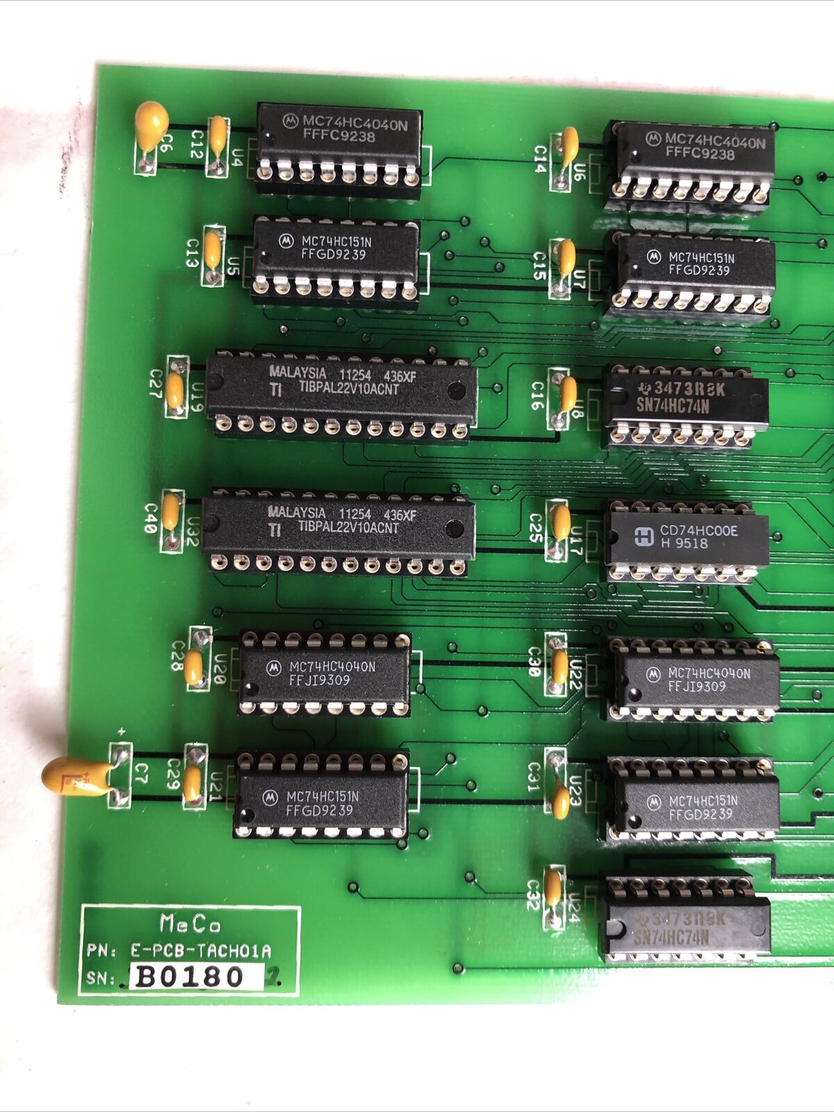 Meco E-Pcb-Tacho1a Meco E-Pcb-Tach01a Servo Control Circuit Board,Fk