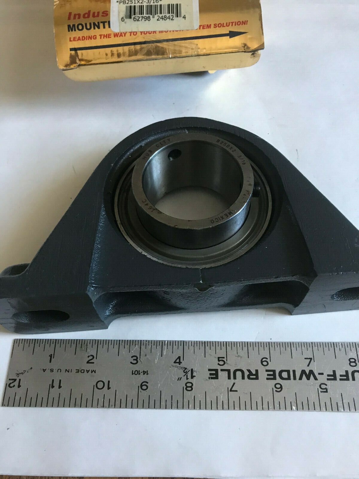 Hub City Pb251x2-3/16,B251x2 3/16 Pillow Block Bearing, B250x2 3/16 164C,Sd