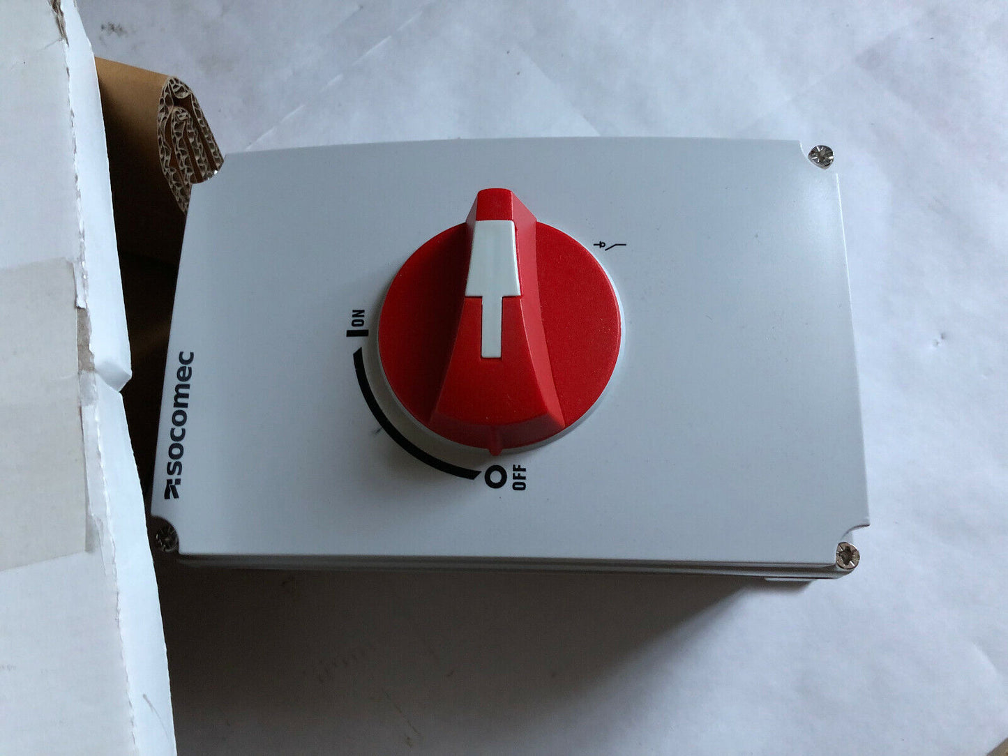 New Socomec 22243506,2200Div5,Sirco M2 Manual Motor Controller,600Ac,60Amp,Tl