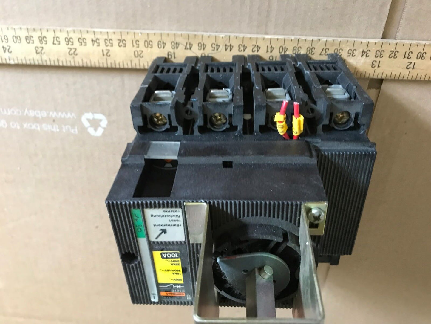 Merlin Gerin C101e Circuit Breaker, 100 A ,Compact C101e ,Ei