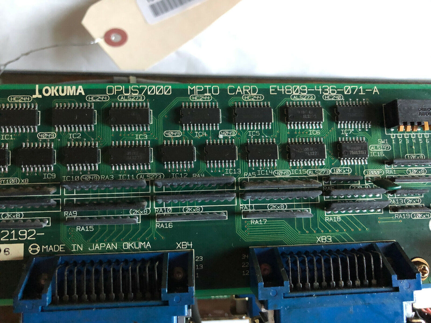 Okuma Opus7000 Mpl E4809-770-086-B Panel,E0105-566-055-1,Mpio E4809-436-071-A,Th