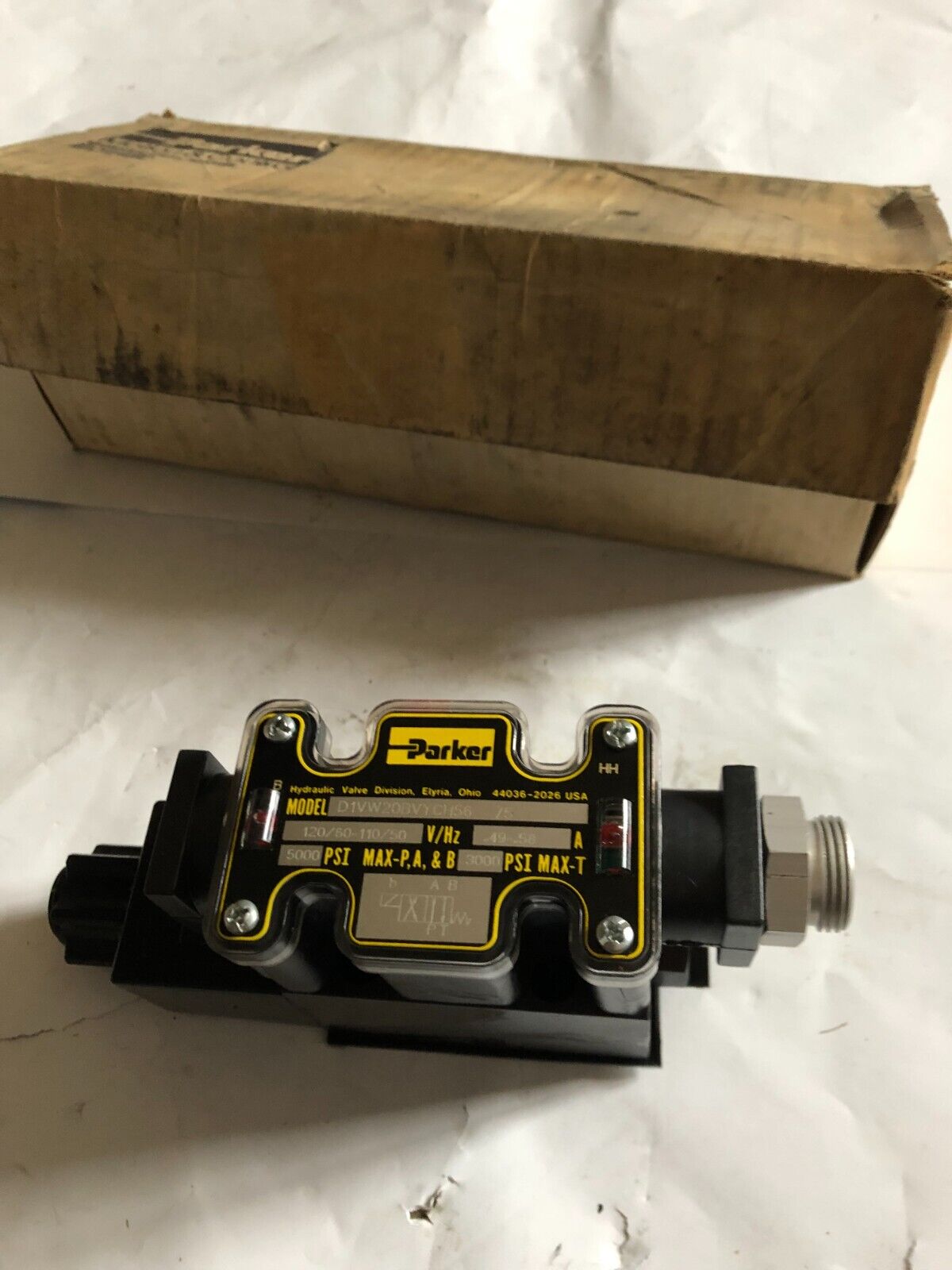 Parker Hannifin D1vw20bvych56 75,D1vw20bvych56-75 Directional Control Valve,Bt