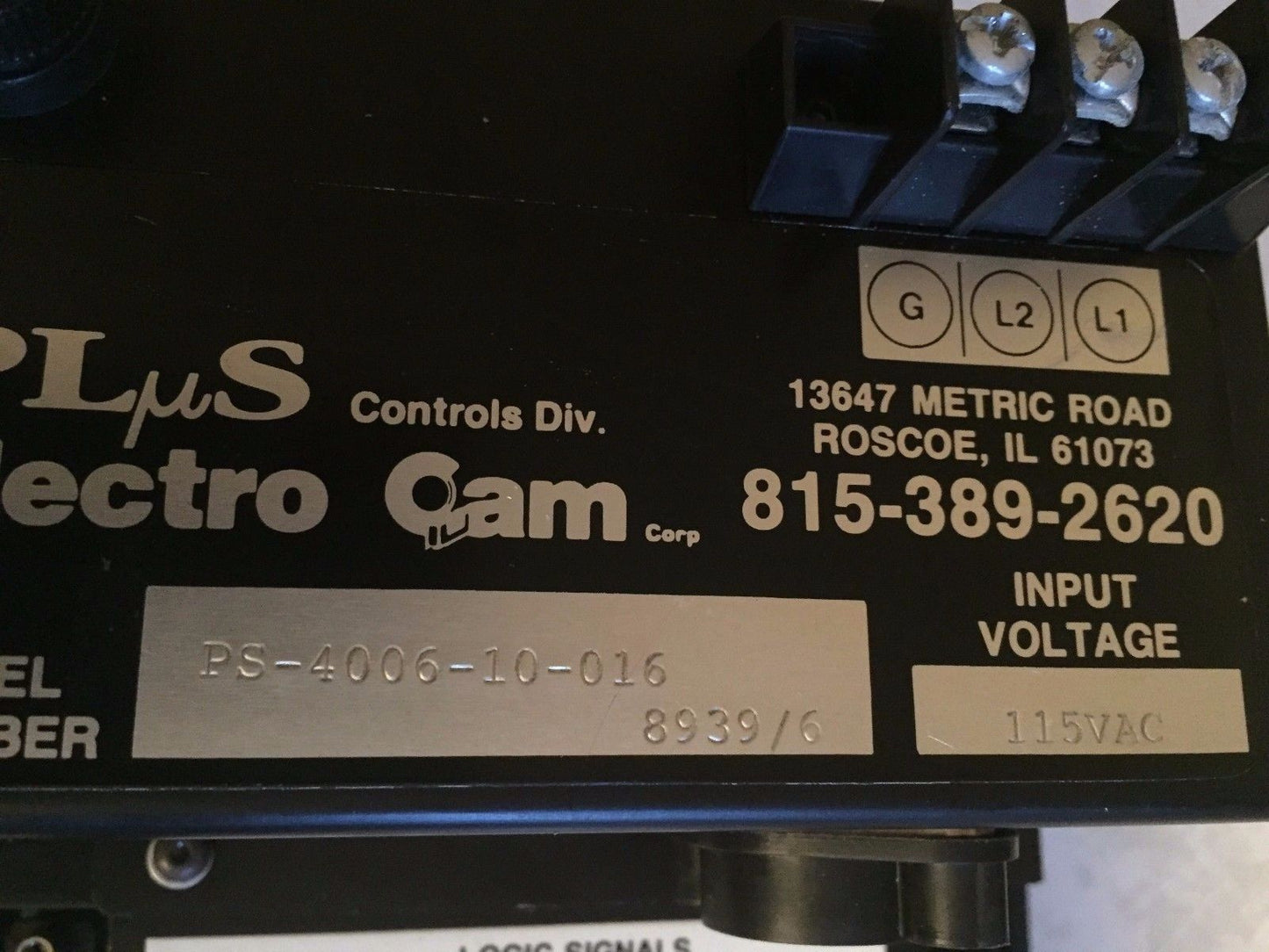 Electro Cam Ps-4006-10-01,Doboy Interface 120Vac Ps-4006-10-016Mdb,Br