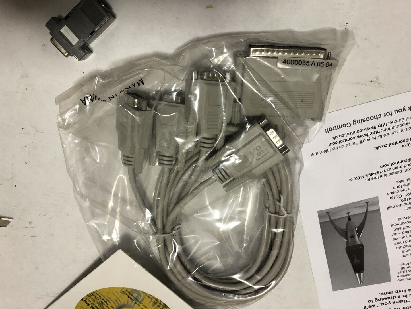 New Comtrol 5300007 Pci Rs422 Quad Db9 4-Port 32-Bit Asi 98020-9,5000004,Bw,Eg