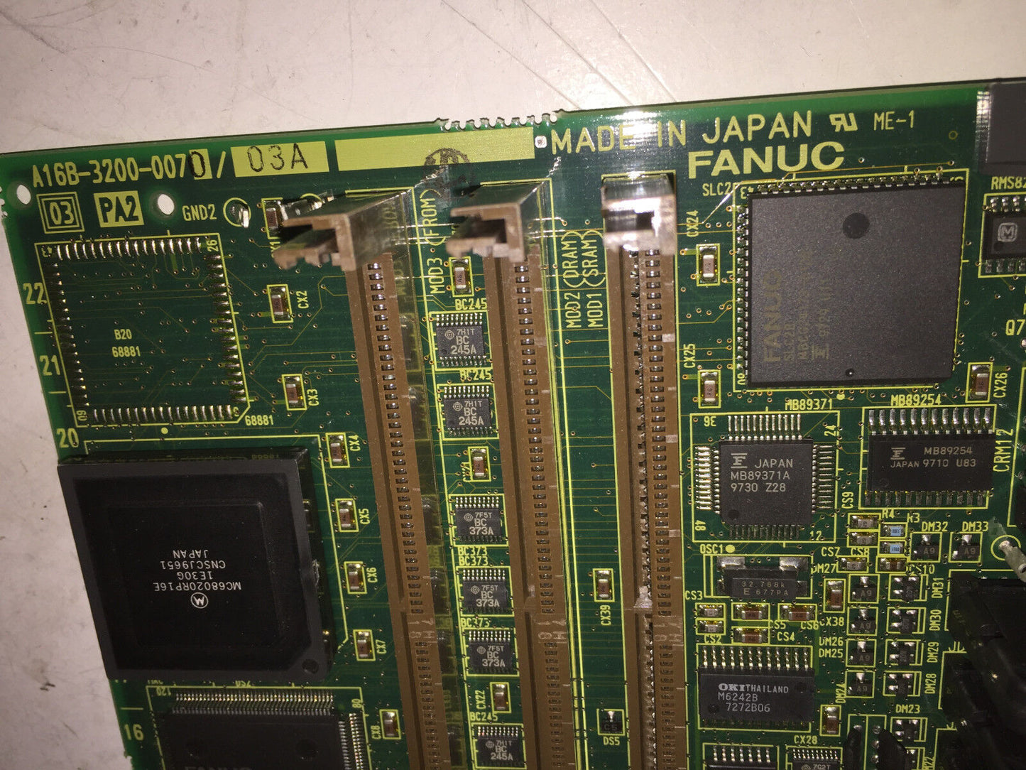 New Fanuc A16b-3200-0070/03A700331,Main Cpu Lr Mate 100 A16b-3200-0070/03A,Cz