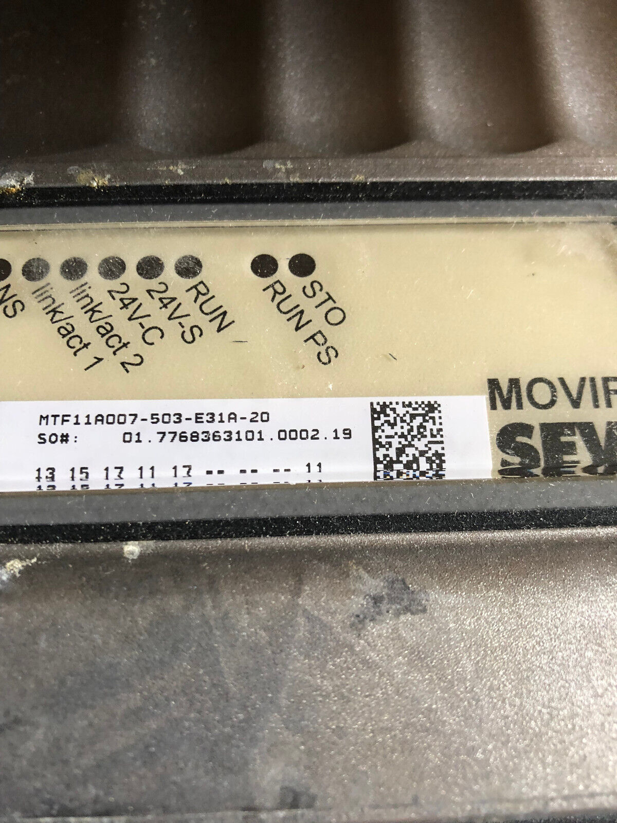 New Sew Eurodrive Mta11a-503-S523-M11-00/Bw2/00S Movifit Inverter Drive,Ao
