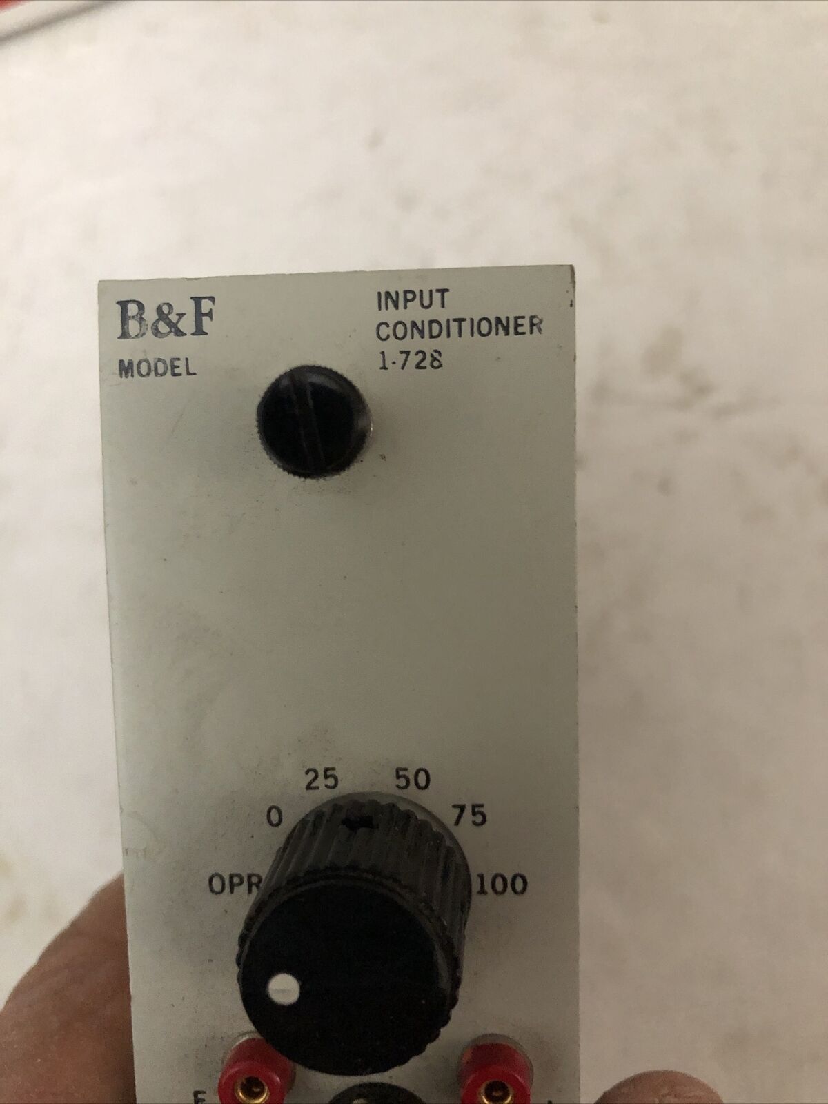 B&F 1-728,B&F I-728,Input Conditioner Shunt,Gd/Ca 55-01036-30,Cs