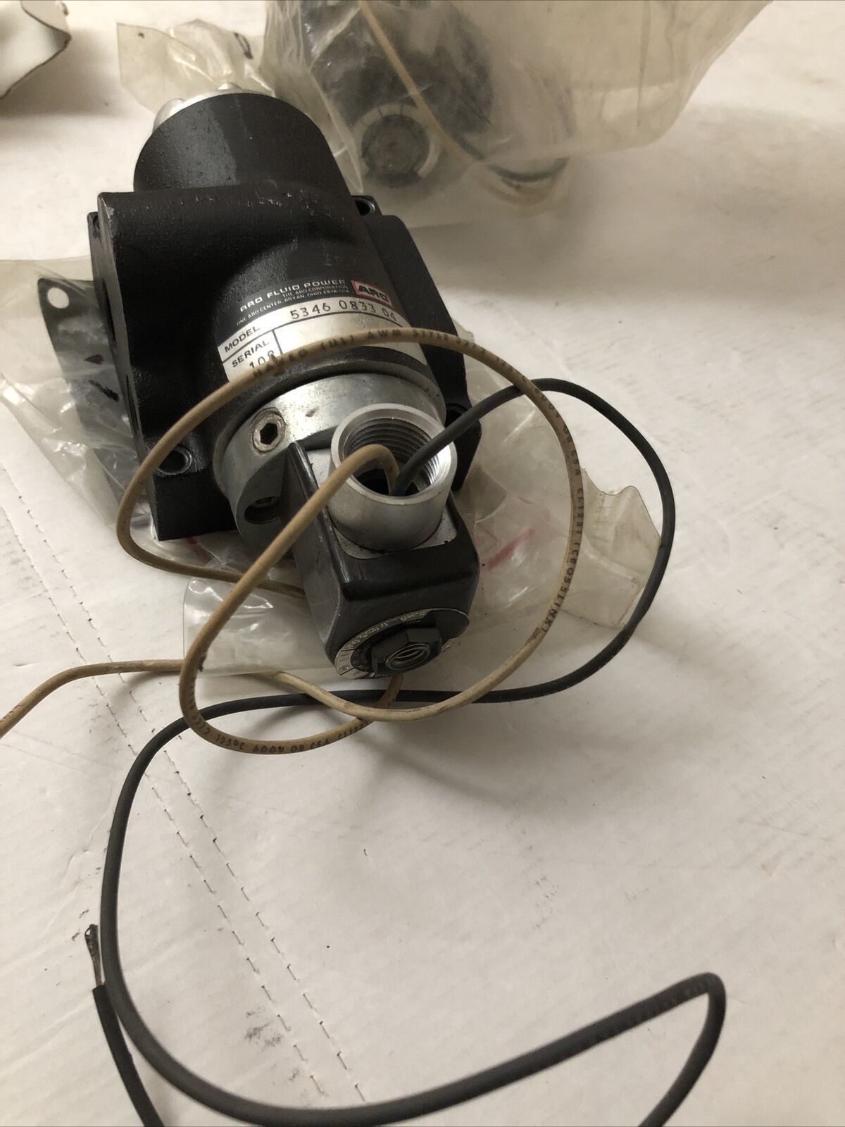 New Aro 5346-0833-04, 108 Valve 115V Aro Fluid Power 150Psi,Cs