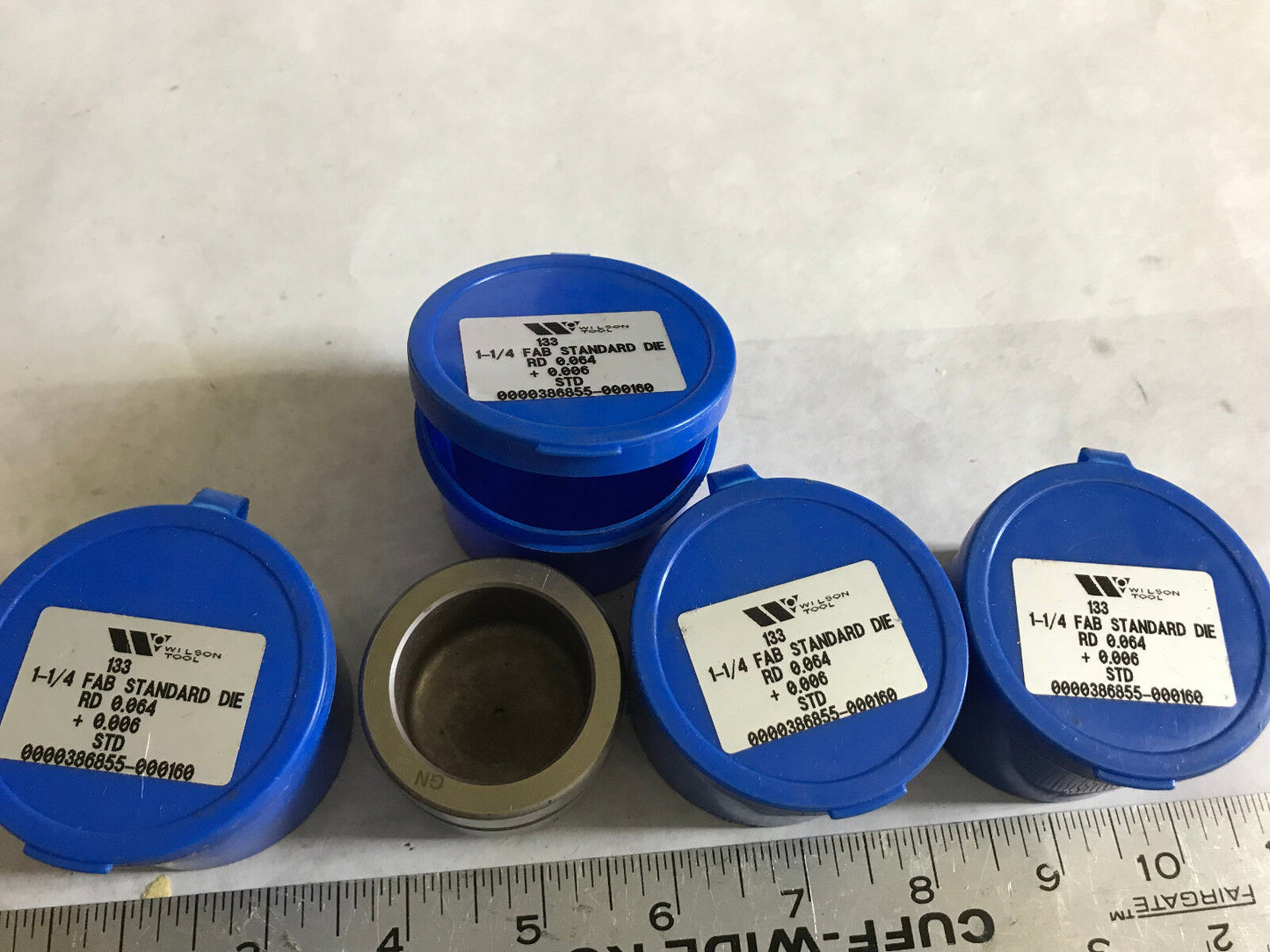 Lot Wilson Tool Strippit 1/2 Fab 195 Snap-Apart Punch & Die Rd 0.064,.065 Rd,Es