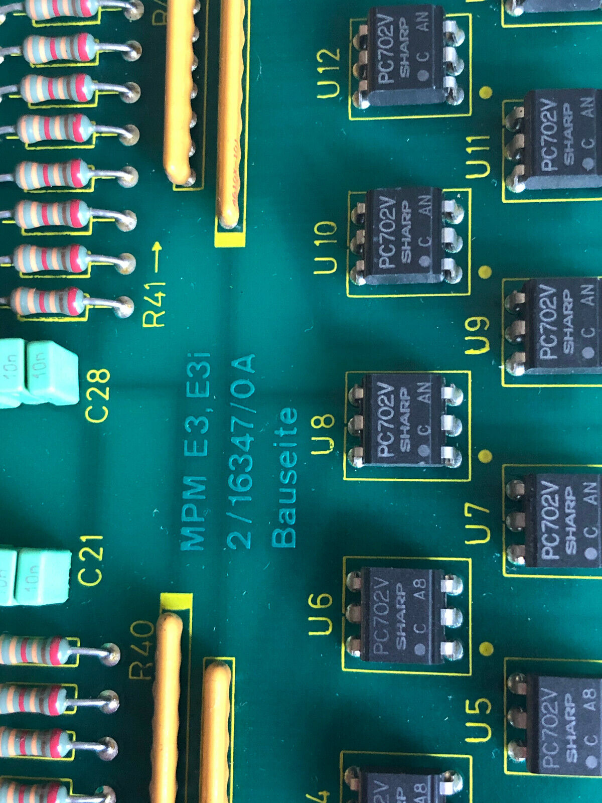 Windsor Mpm E3 ,2/16347/0 A ,65078/3 Pc Board Control Card ,Ei