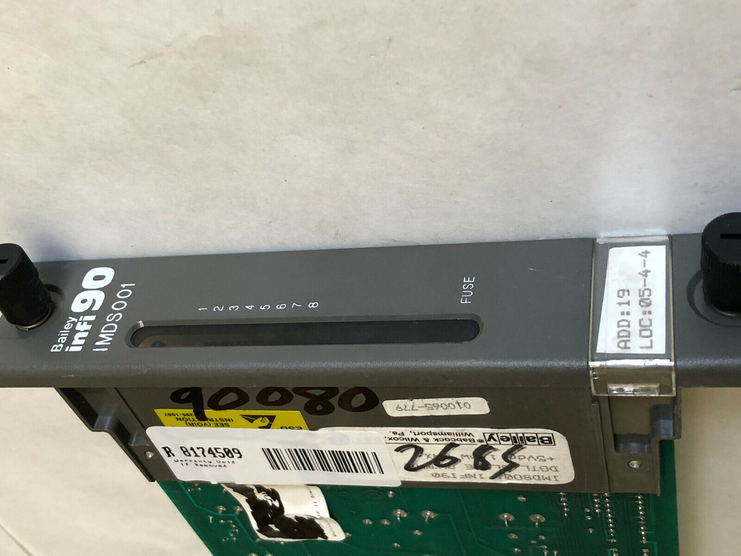 Bailey Imds001 Cinfi 90,6636038 Eo Output Module Slave Digital,Ndso0,Cn,Ev