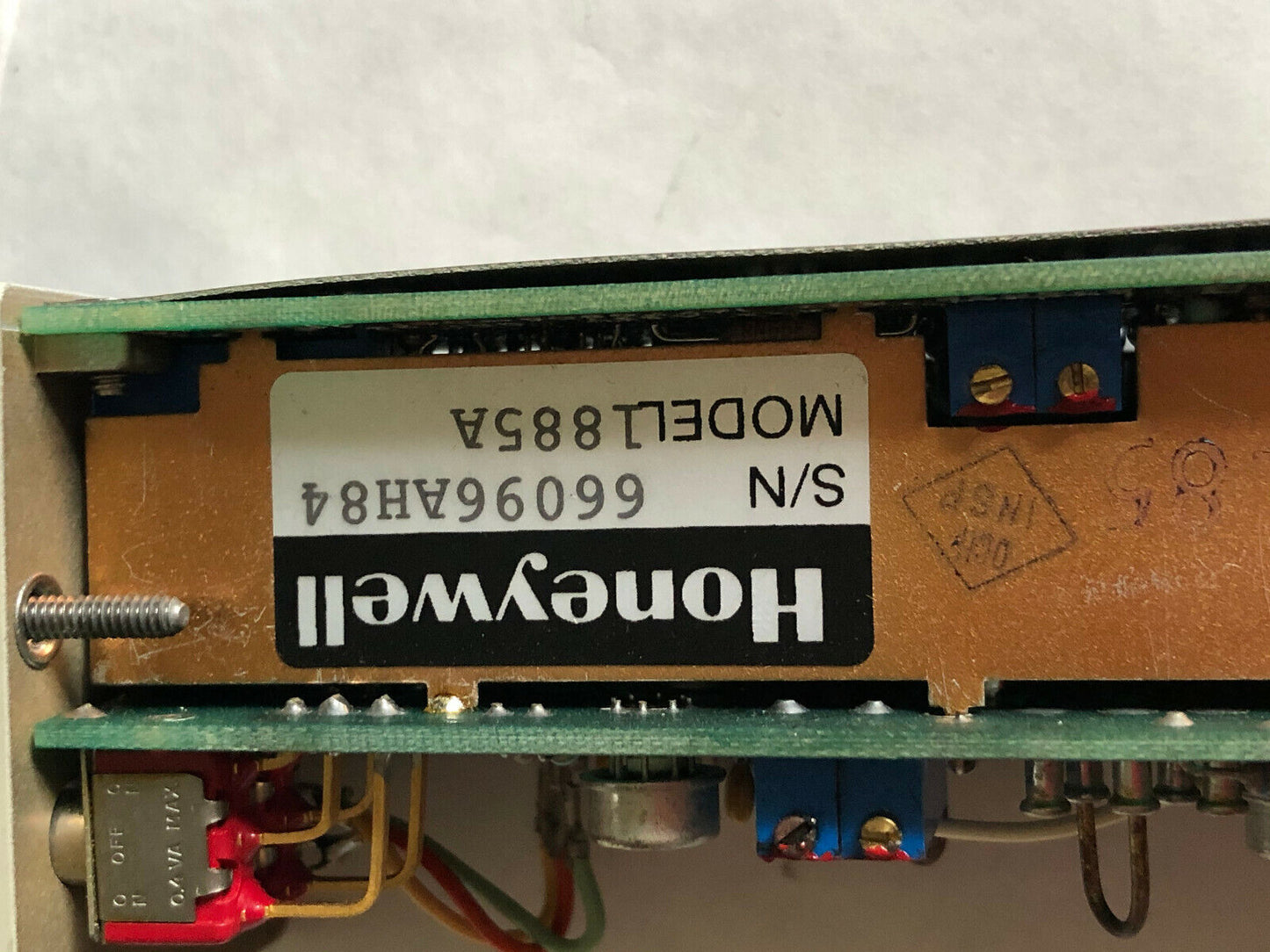Honeywell 1885A,16776808-002,16776805-001 Amplifier Honeywell 1885A-Sgc,Cl