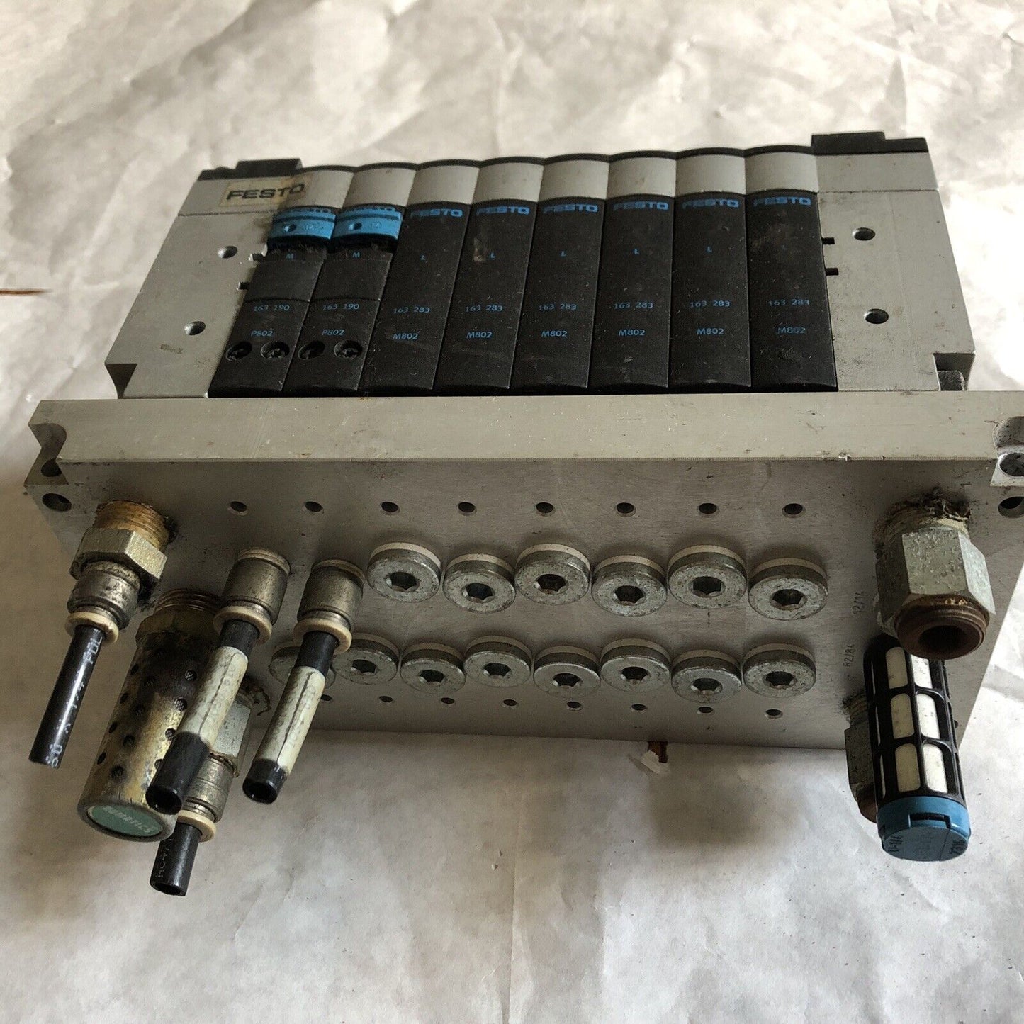 Festo Cpv18-Vi Pn41 18220,Po41,Cpv18-Ge-Mp-8,163 283,M802,Cpv18-Vi-P8-1/4-B,Br