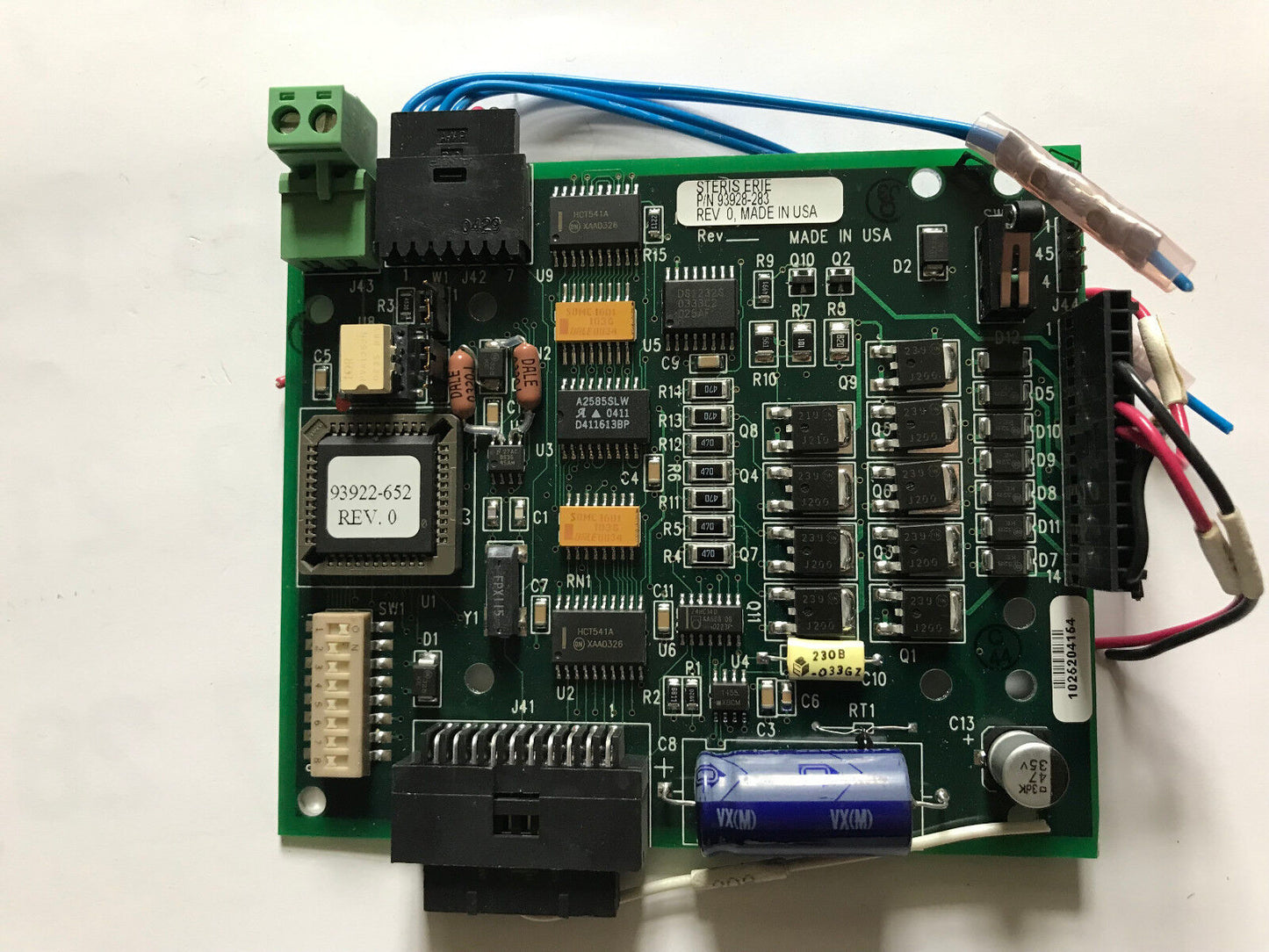 Steris Erie 93928-283 Rev 0 Amsco/Apex 136808-242 Rev 2,93928-283,1-87631-6,Es