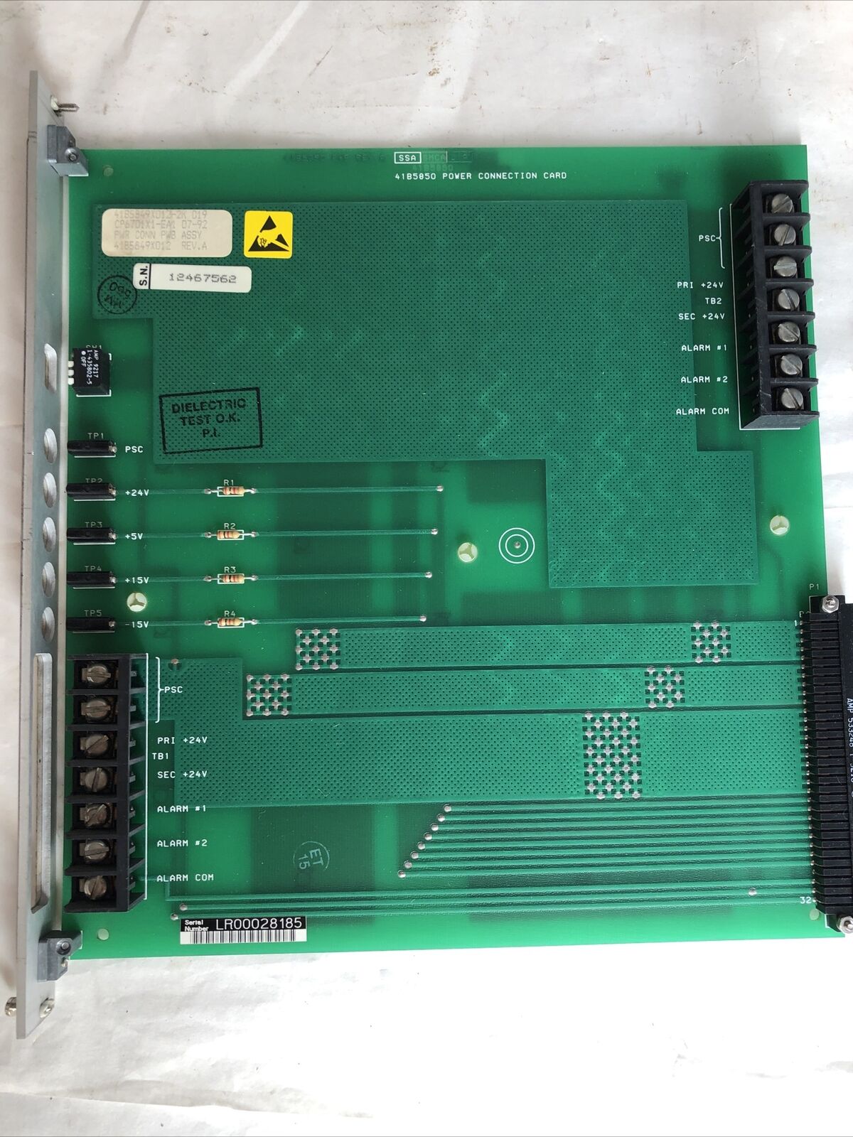 Fisher-Rosemount Cp6701x1-Ea1 Power Connection Card 41B5850 41B5849x012,Df