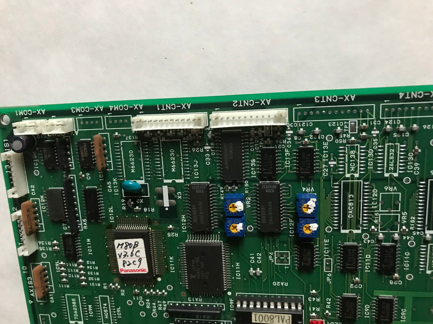 Panasonic J2-0-3T018s Servo Pcb Board Mn800c,J2-0,3T08s,Su