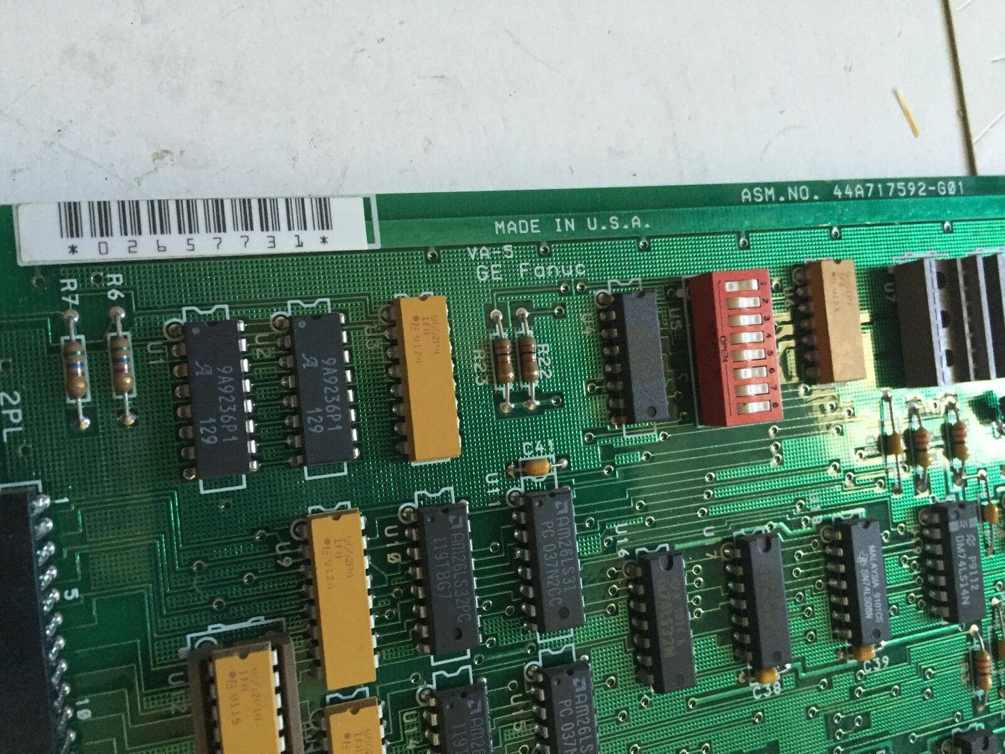 Fanuc Ge 44A717592-G01,Ic600 Bf830l,Adv Rcvr Analog (Next Day Air Shipping),Fm