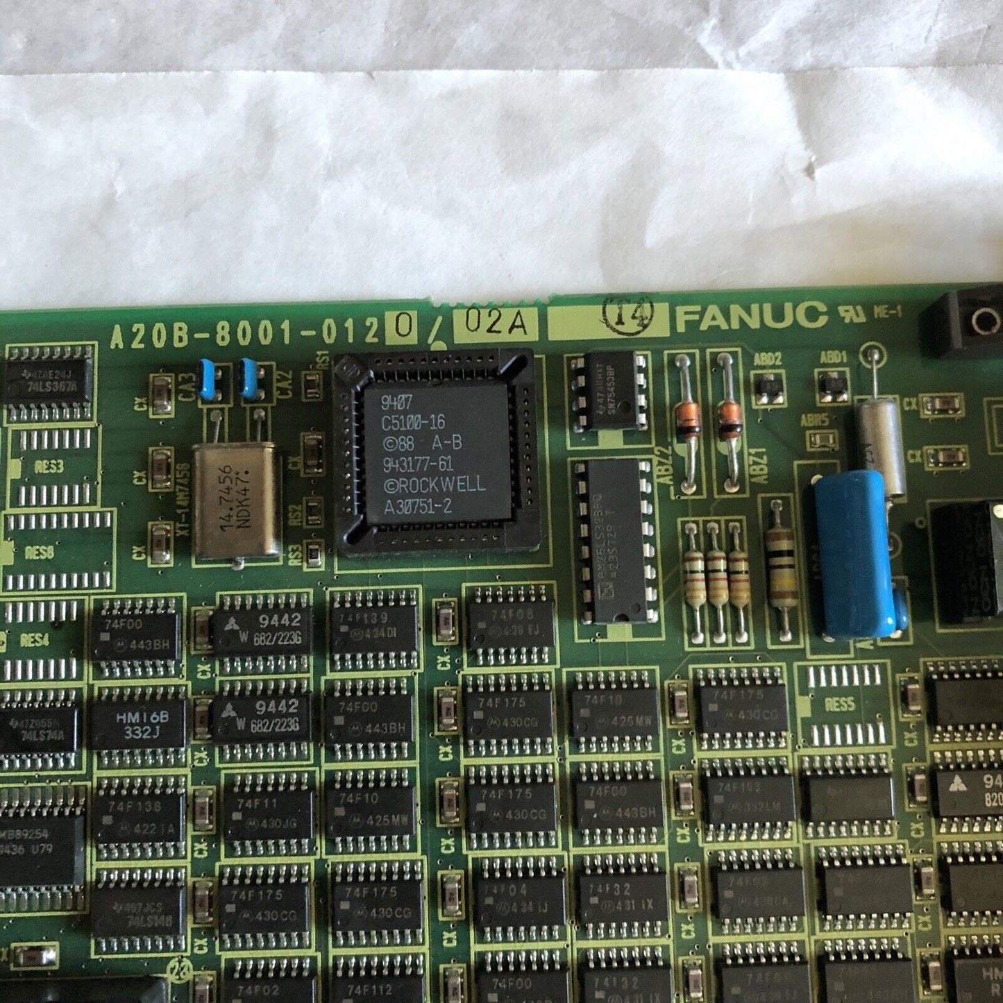 Fanuc A20b-8001-0120/02A,Fanuc A20b-8001-0120,A20b-1006-0220/01A,Ea