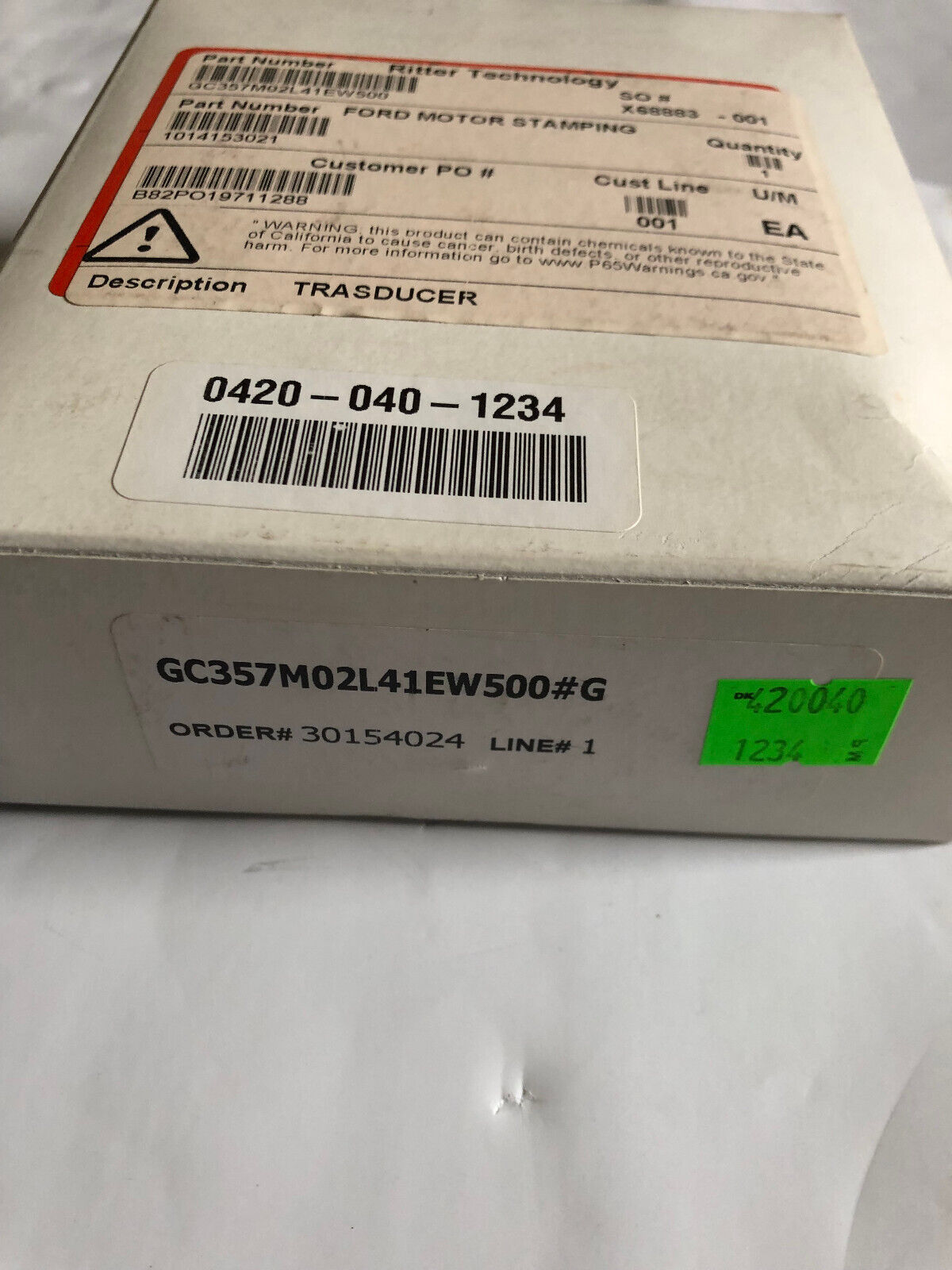 New Ashcroft Gc35 500 Psi Pressure Sensor,7900030 R,Cs