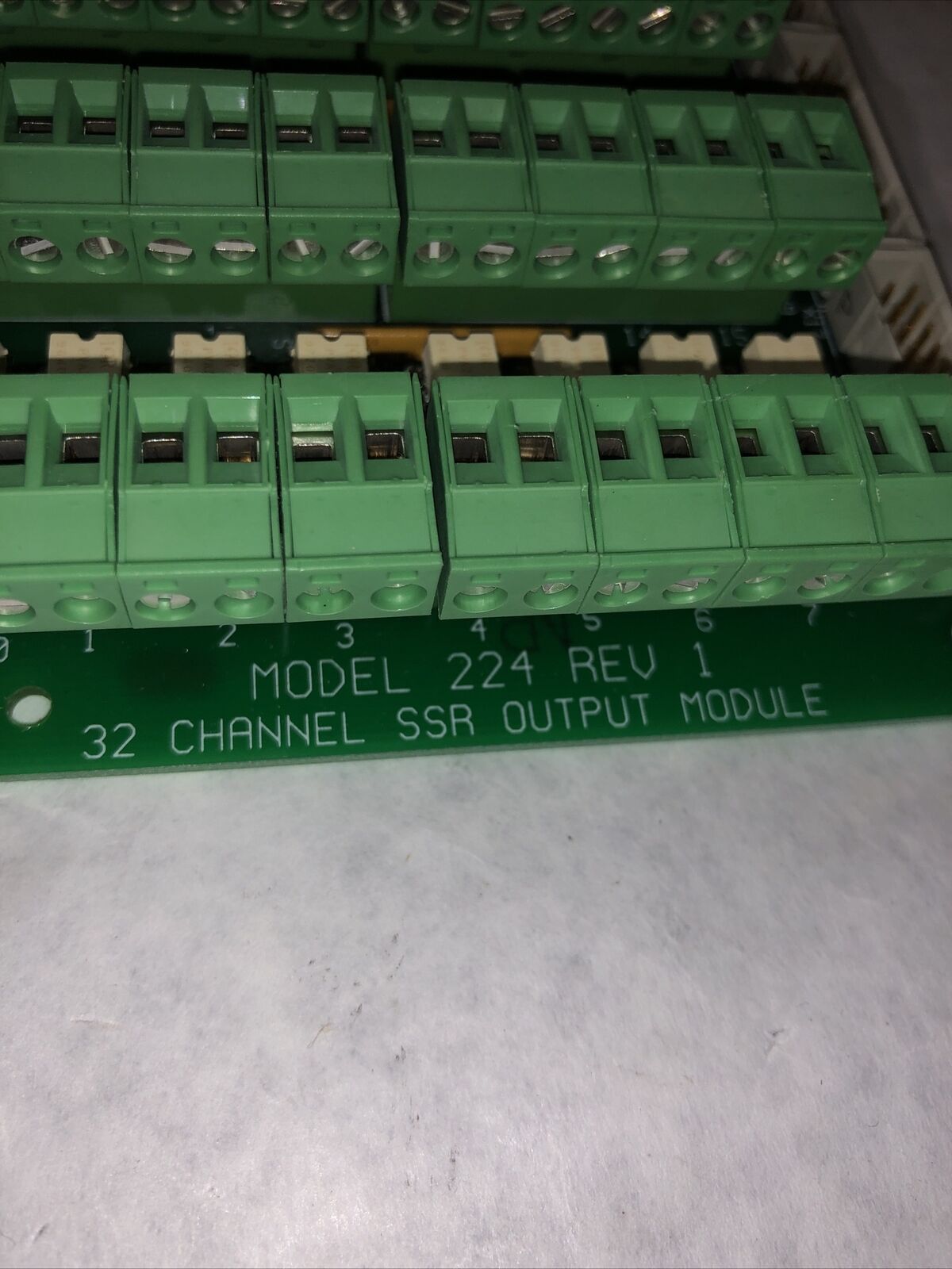 Sciemetric Multiplexer Analog Interface 224 Rev1 32 Channel Ssr Module,Fg