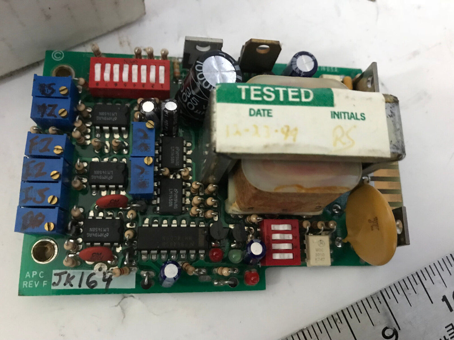 Bran+Luebbe Card,Apc Rev F,Circuit Board Spx Process Equipment 007070,Em