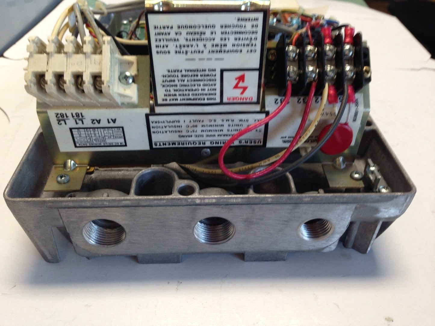 Reliance Electric 417197-49,14C10u Minpak Plus Dc Drive,3/4Hp,90Vdc Tach Fdbk,Dh