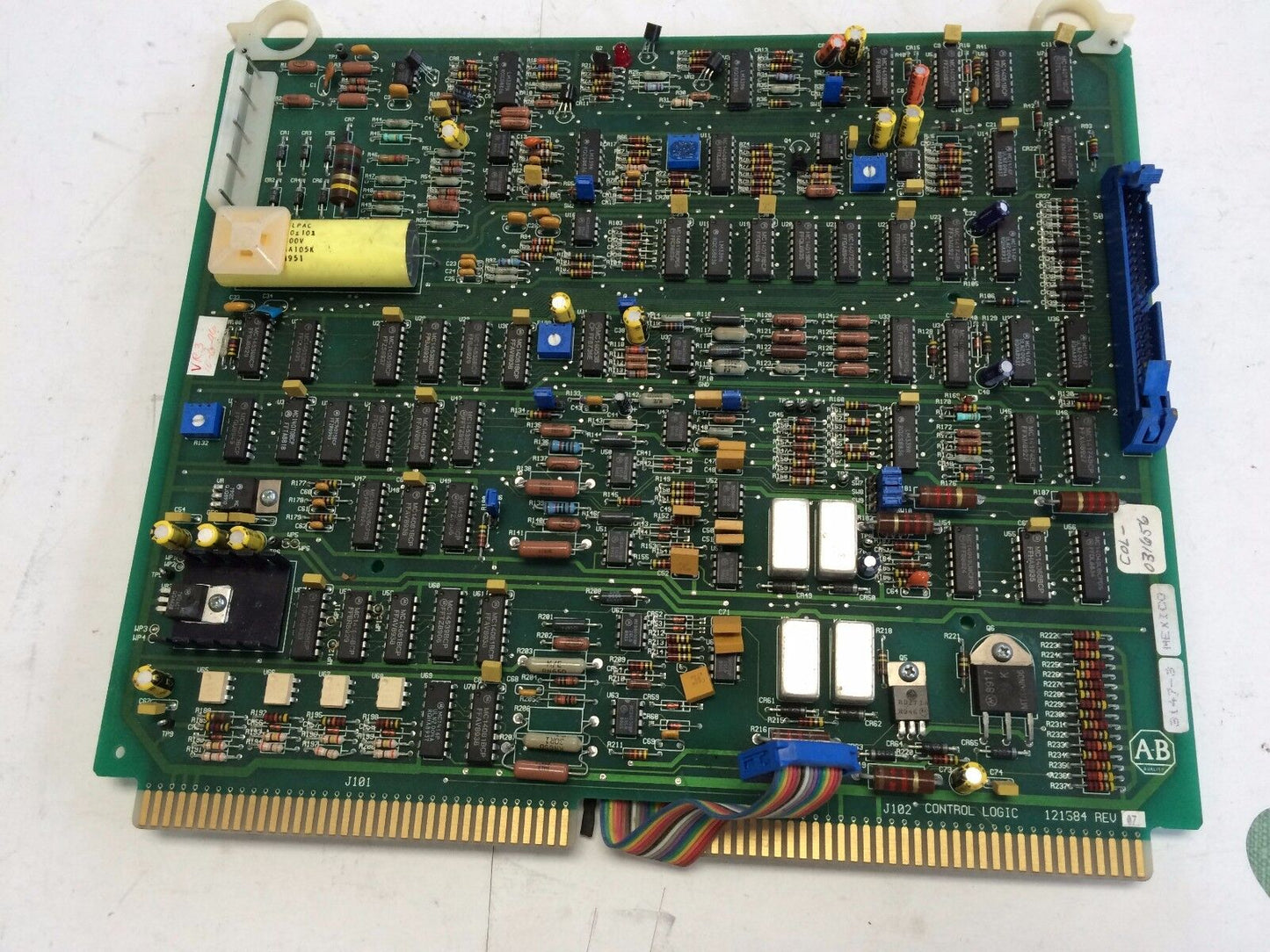 Allen-Bradley 121584 Rev. 07 J102 Control Logic Board,Cu