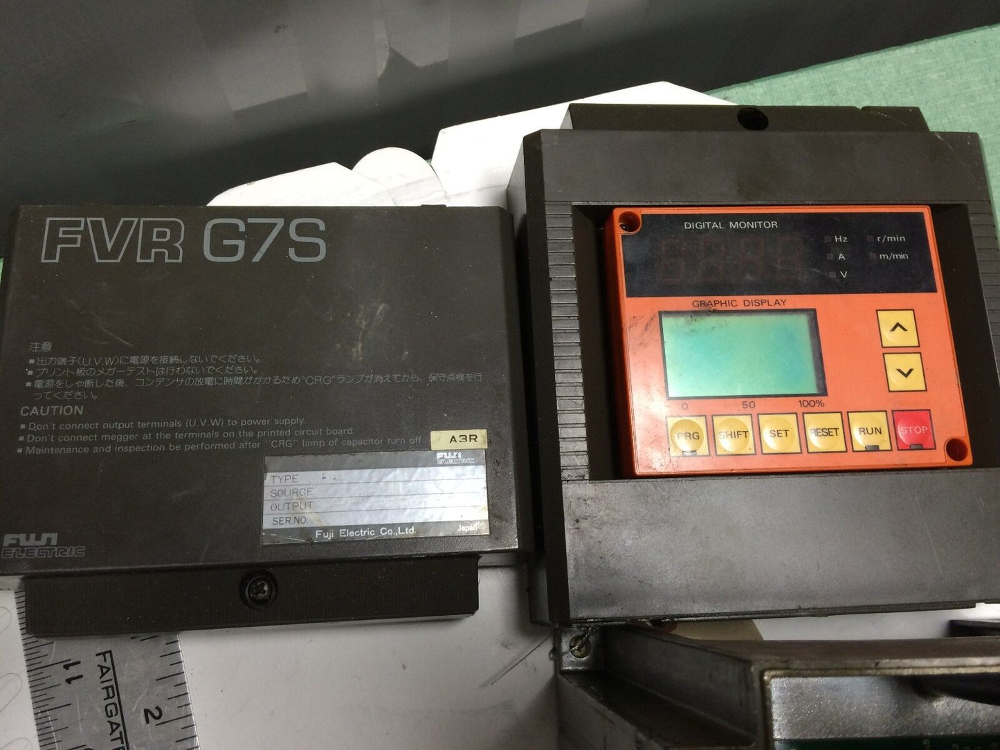 Fuji Electric Fvr022g7s-2 Inverter Drive Fvr-G7,Sa512638-00,Fvr G7s,Ev