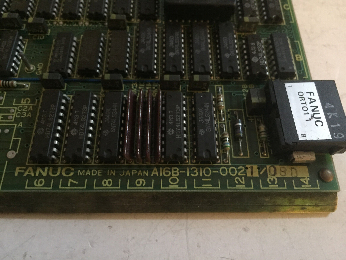 Fanuc A16b-1310-0021/08D,Fanuc A16b-1310-0021 Board,Cs
