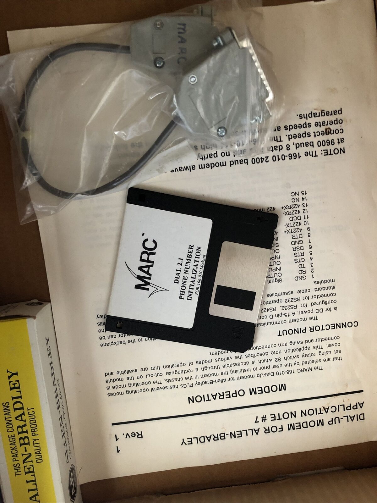 New Marc 166-010 Psk Modem Miille Applied Research Co Inc 1771-Wc, Fg