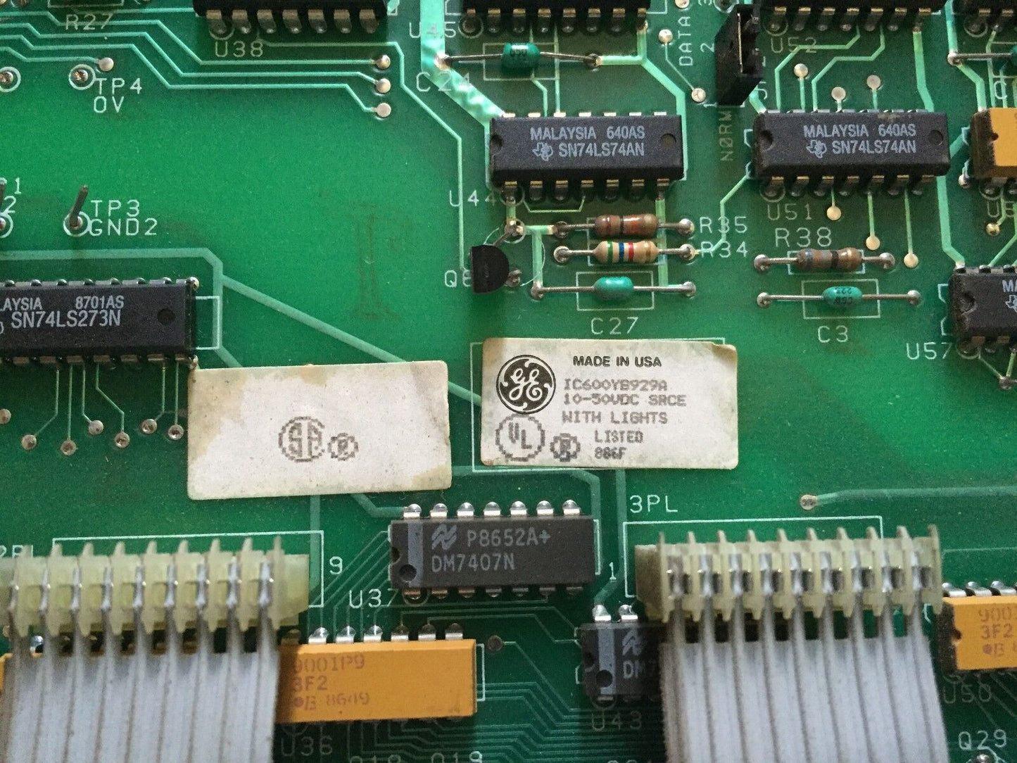 Fanuc Ge Ic600yb929a,44A717574-G01,10-50Vdc Srce With Lights Output,Fm