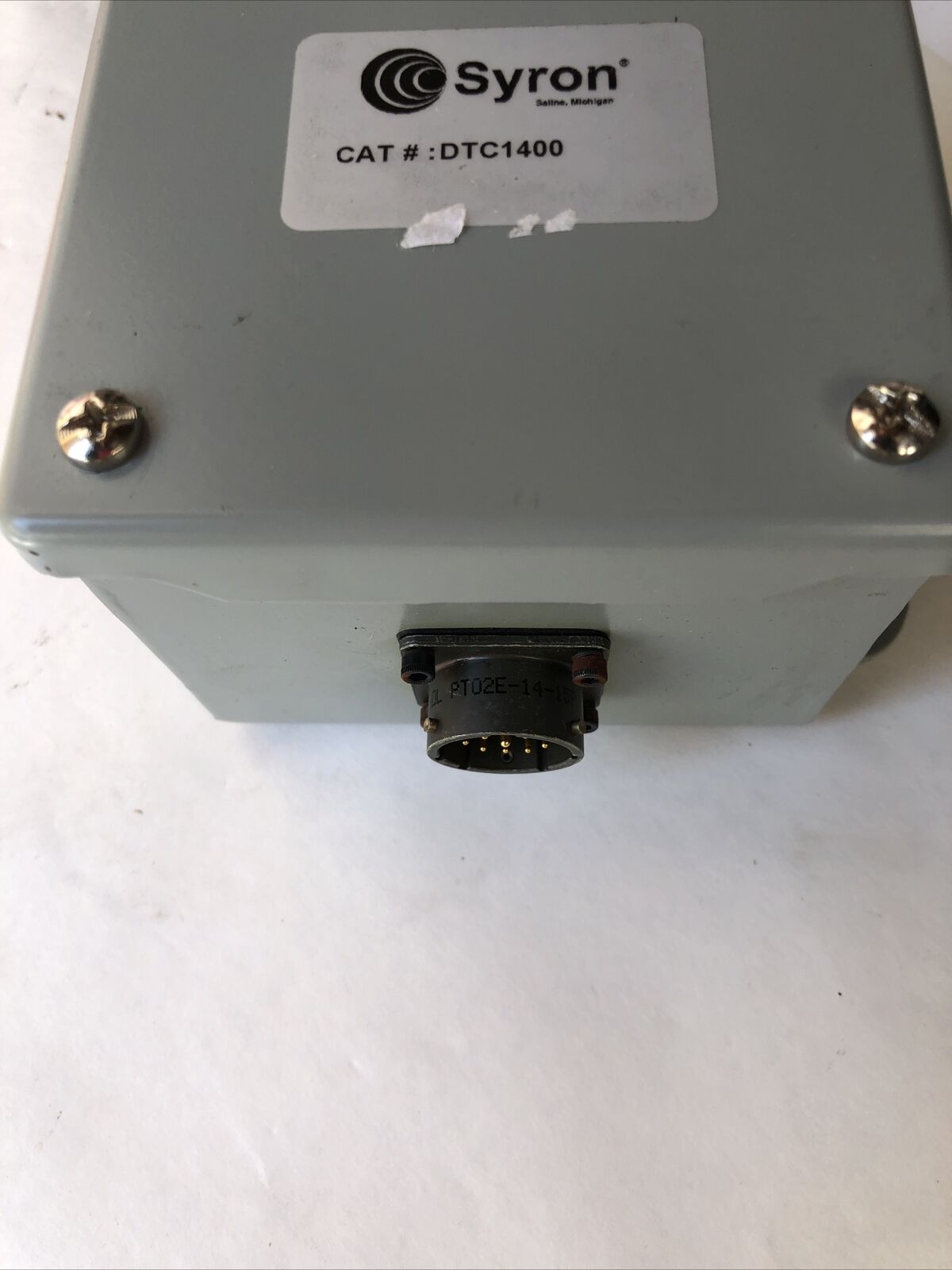 New Syron Cat# Dtc1400, Sensor Cable Junction Box,Syron Dtc1400 ,Ta,Fi