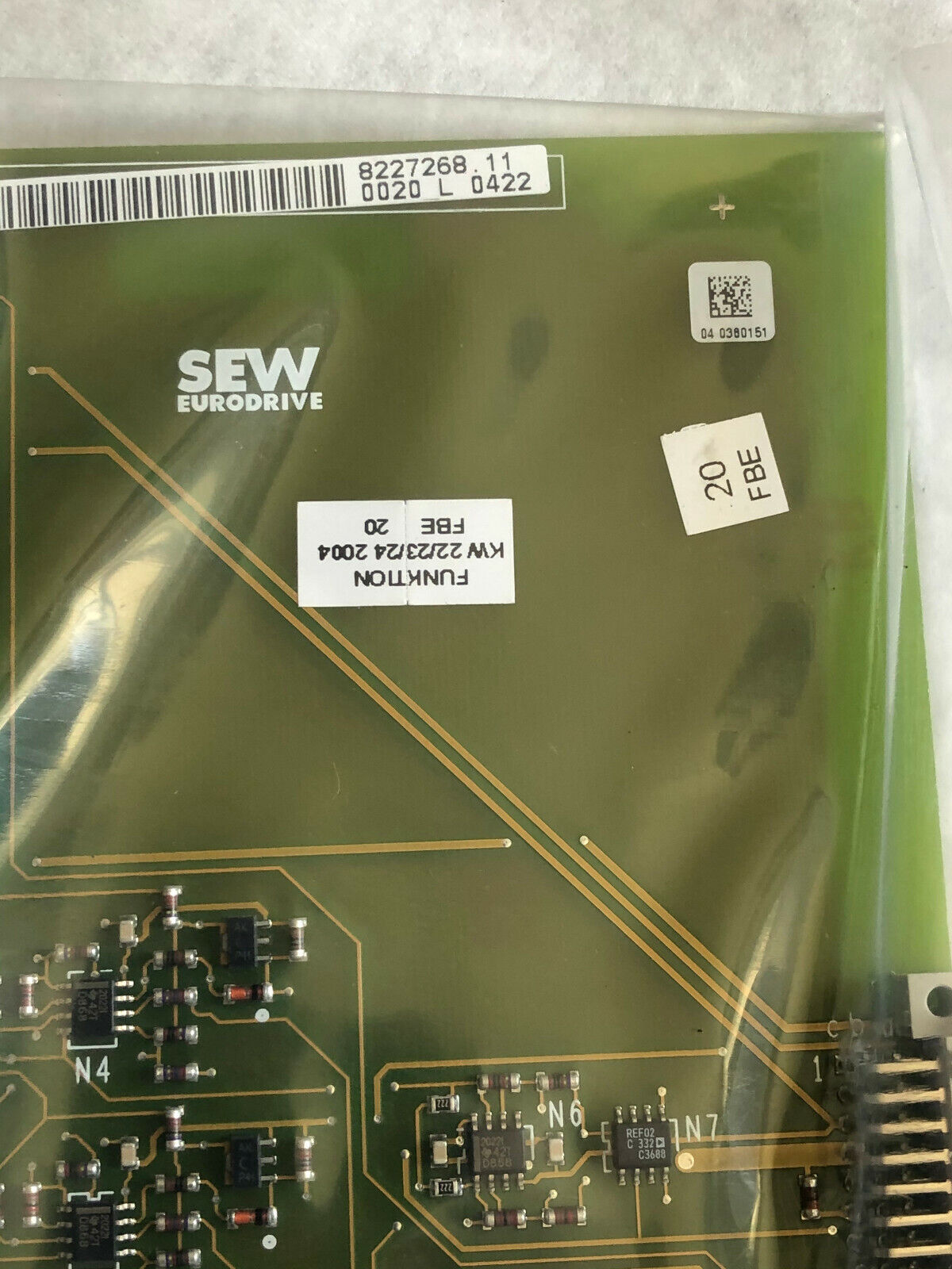 Sew Eurodrive 813 296 8.11 Dio Pcb Interface Card,Sew 8227268 11,8227268.11 ,Bh